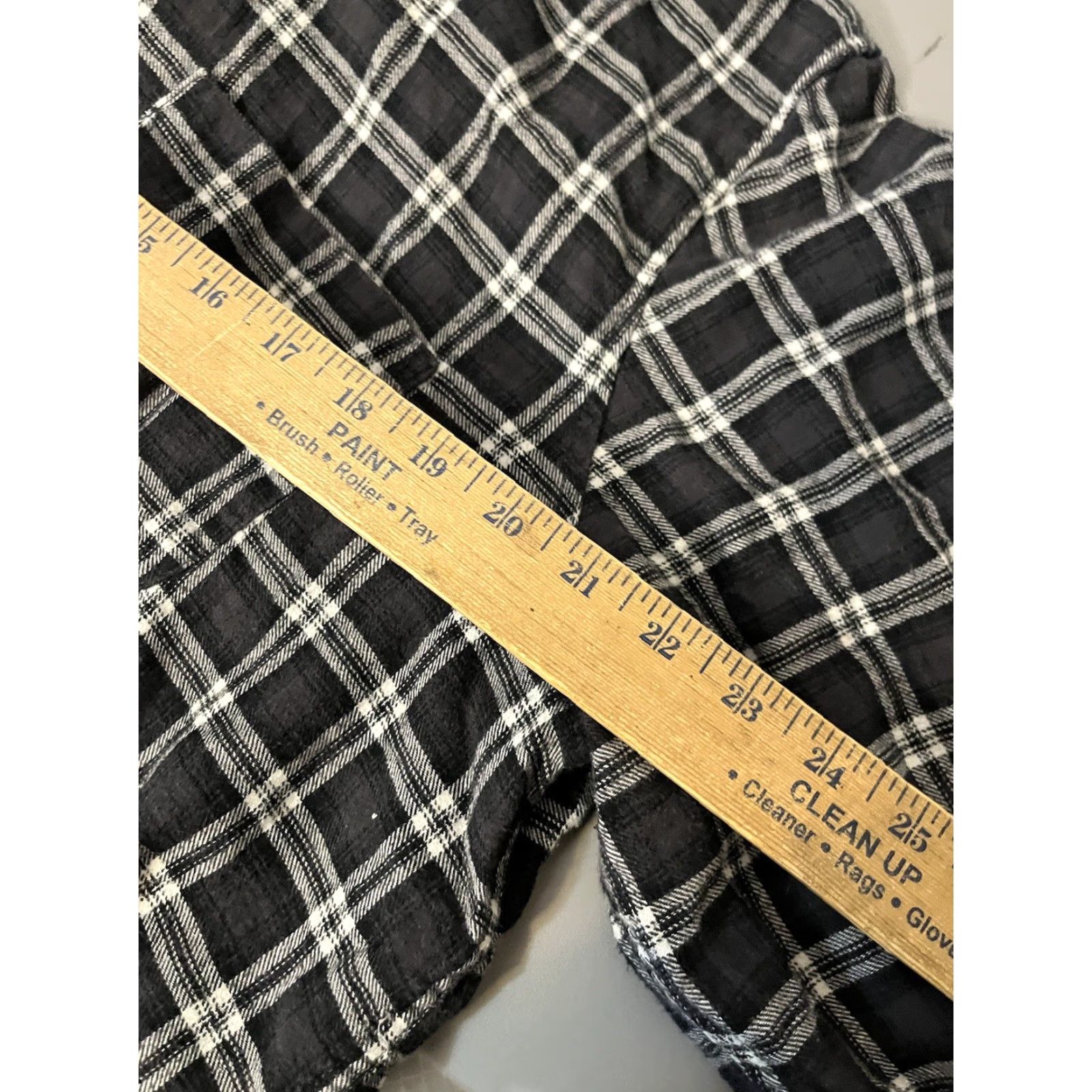 Vintage VINTAGE Universal Thread Womens Plaid Flannel Button Shirt Relaxed Fit Black White XXL Size XXL / US 16-18 / IT 52-54 - 5 Thumbnail