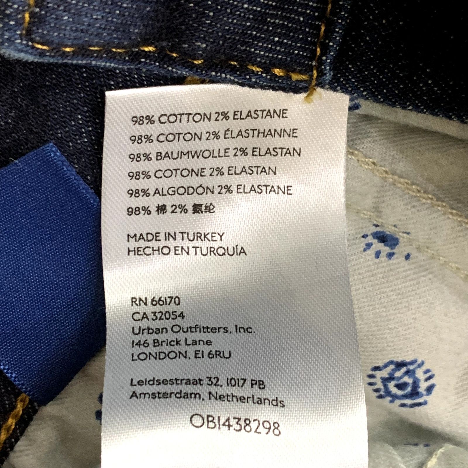 Anthropologie NWT Anthropologie Pilcro The Split Straight Jeans 26 Size 26" / US 2 / IT 38 - 9 Thumbnail