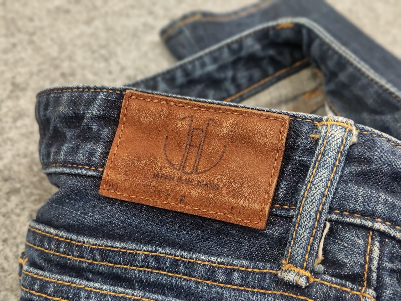 Japan Blue Jeans Vintage 90's Japan Blue Jeans Design Selvedge Straight Denim Size US 26 / EU 42 - 13 Thumbnail