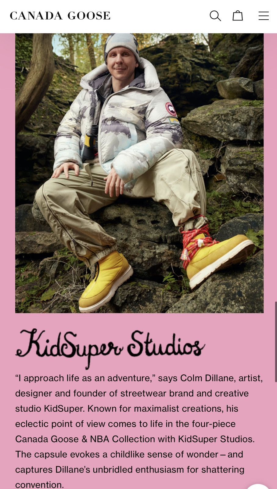 Canada Goose × KidSuper × NBA CROFTON DOWN PUFFER PACKABLE LIMITED JACKET X KIDSUPER XNBA Size US L / EU 52-54 / 3 - 3 Thumbnail