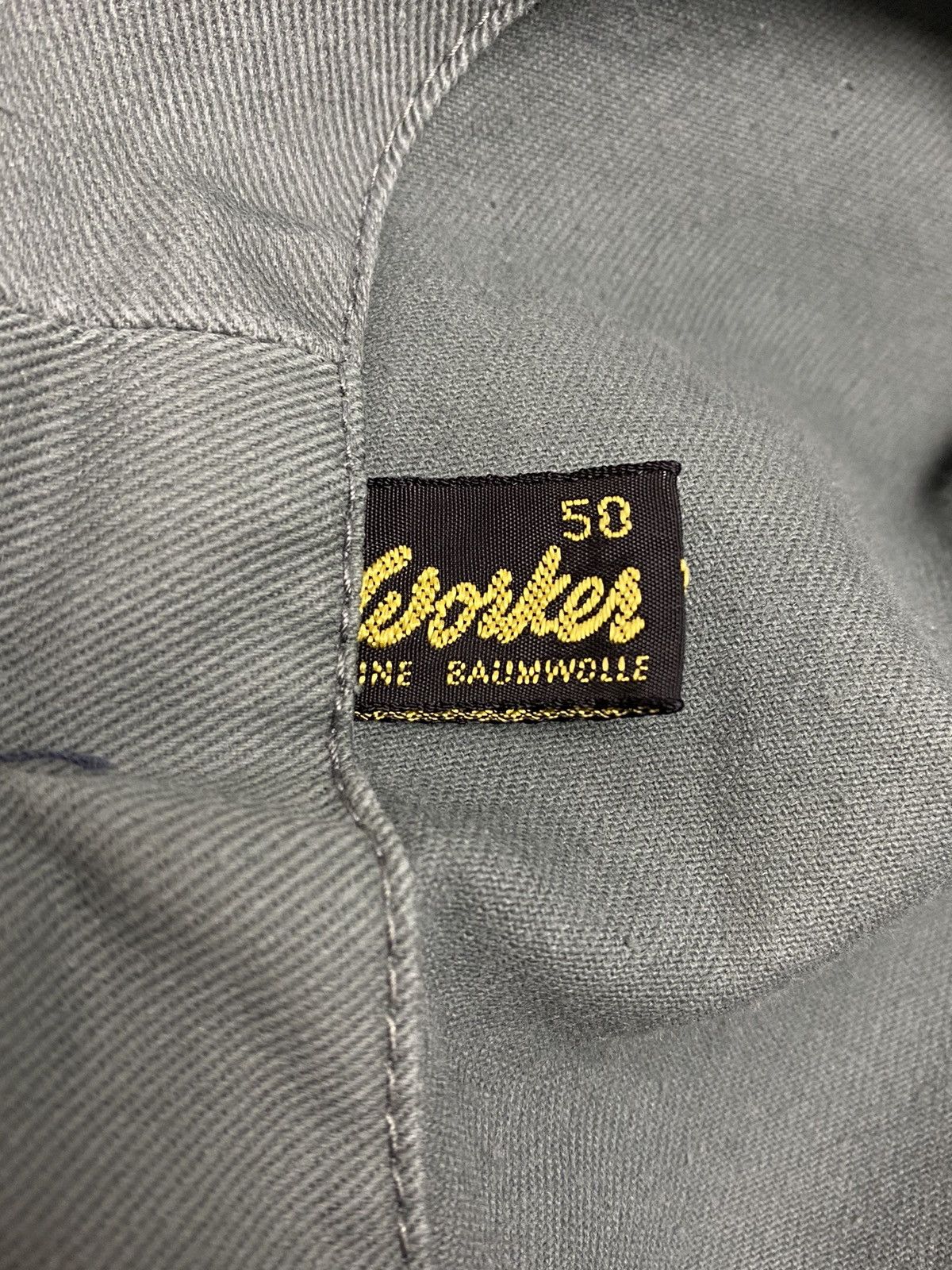 Vintage 70s 80s Vintage German Sanfor Cotton Chore Work Jacket Size US M / EU 48-50 / 2 - 8 Thumbnail
