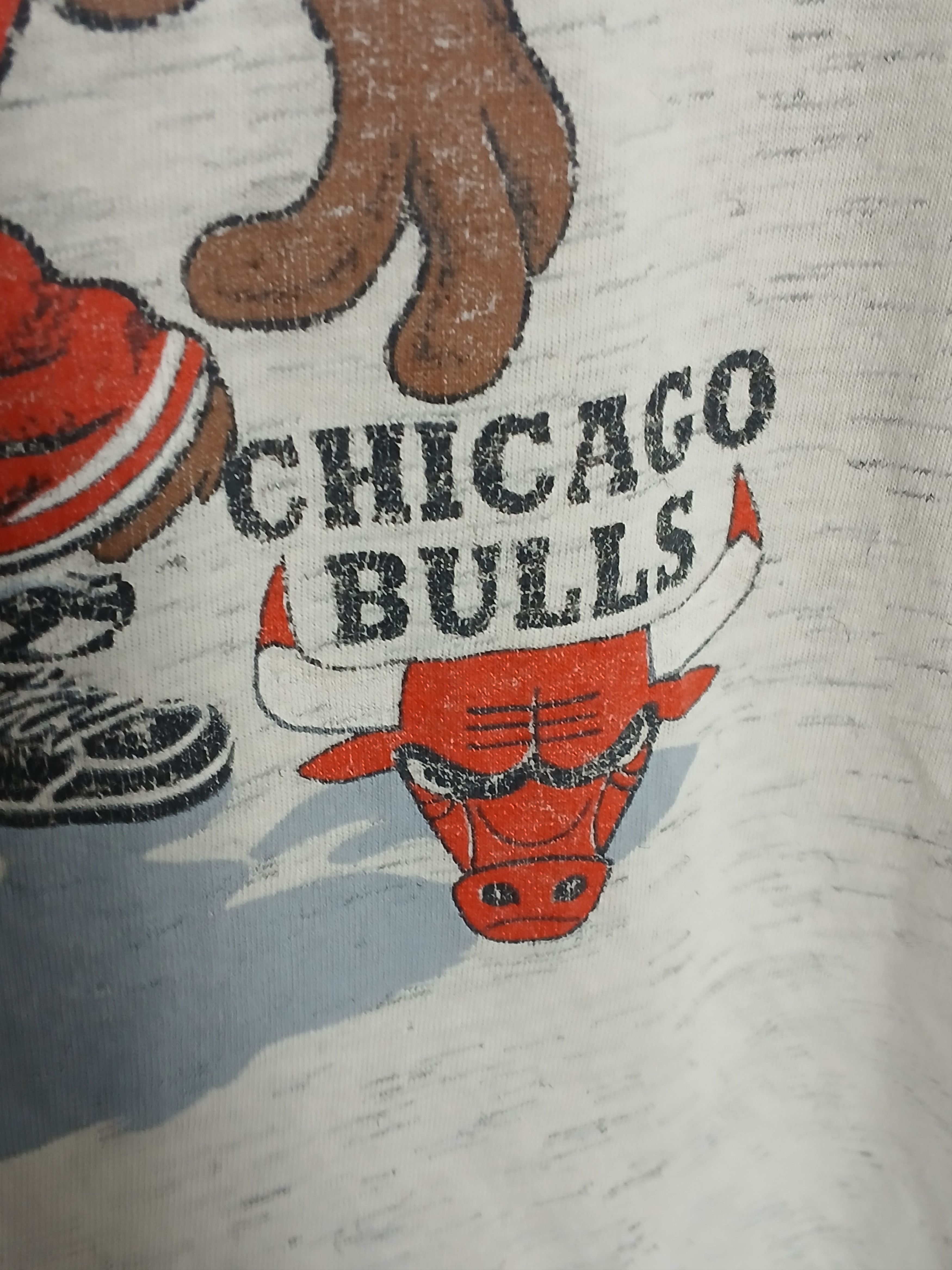 NBA × Vintage Vintage NBA Chicago Bulls Taz Basketball T-Shirt Size US XXL / EU 58 / 5 - 4 Thumbnail