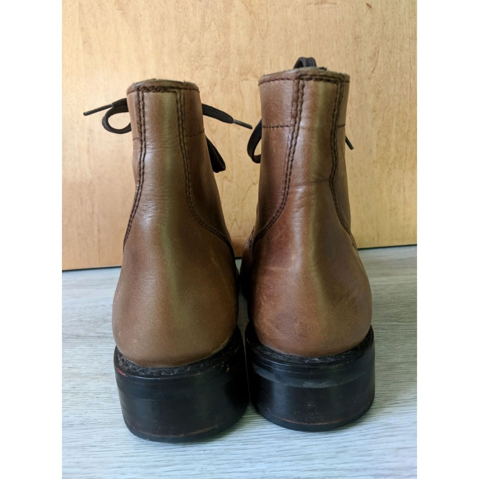 Thursday Boot Company Thursday Boot Company Captain Boot Women's Size 10 Brown Leather Lace Up Ankle Boots Size US 10 / IT 40 - 4 Thumbnail
