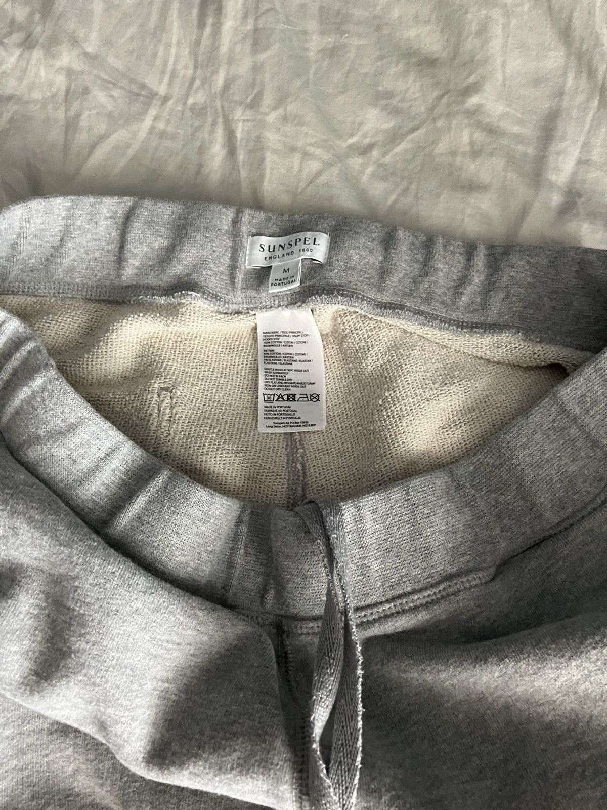 Sunspel Loopback Fleece Gray Sweatshorts Size US 32 / EU 48 - 6 Thumbnail