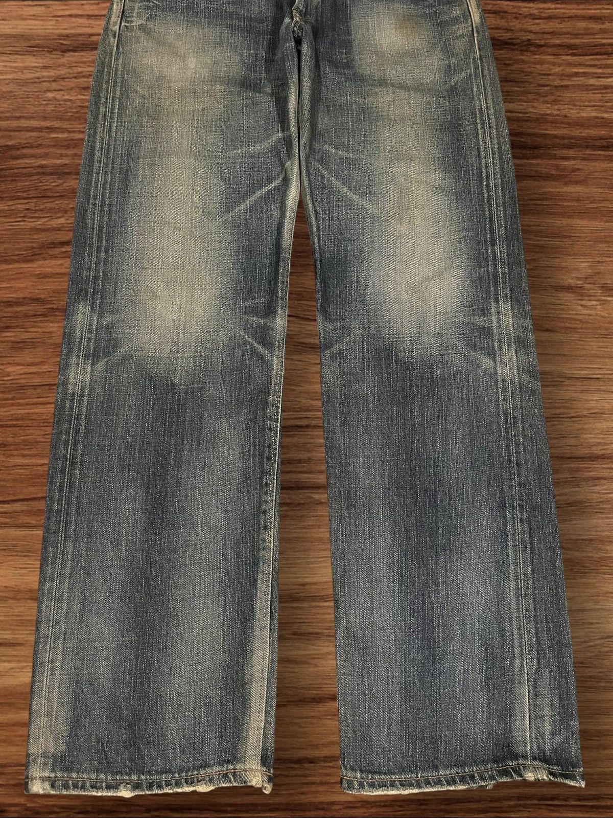 Edwin Edwin 505 “Mission” Series Wide Straight Leg Selvedge Jeans Size US 34 / EU 50 - 11 Thumbnail