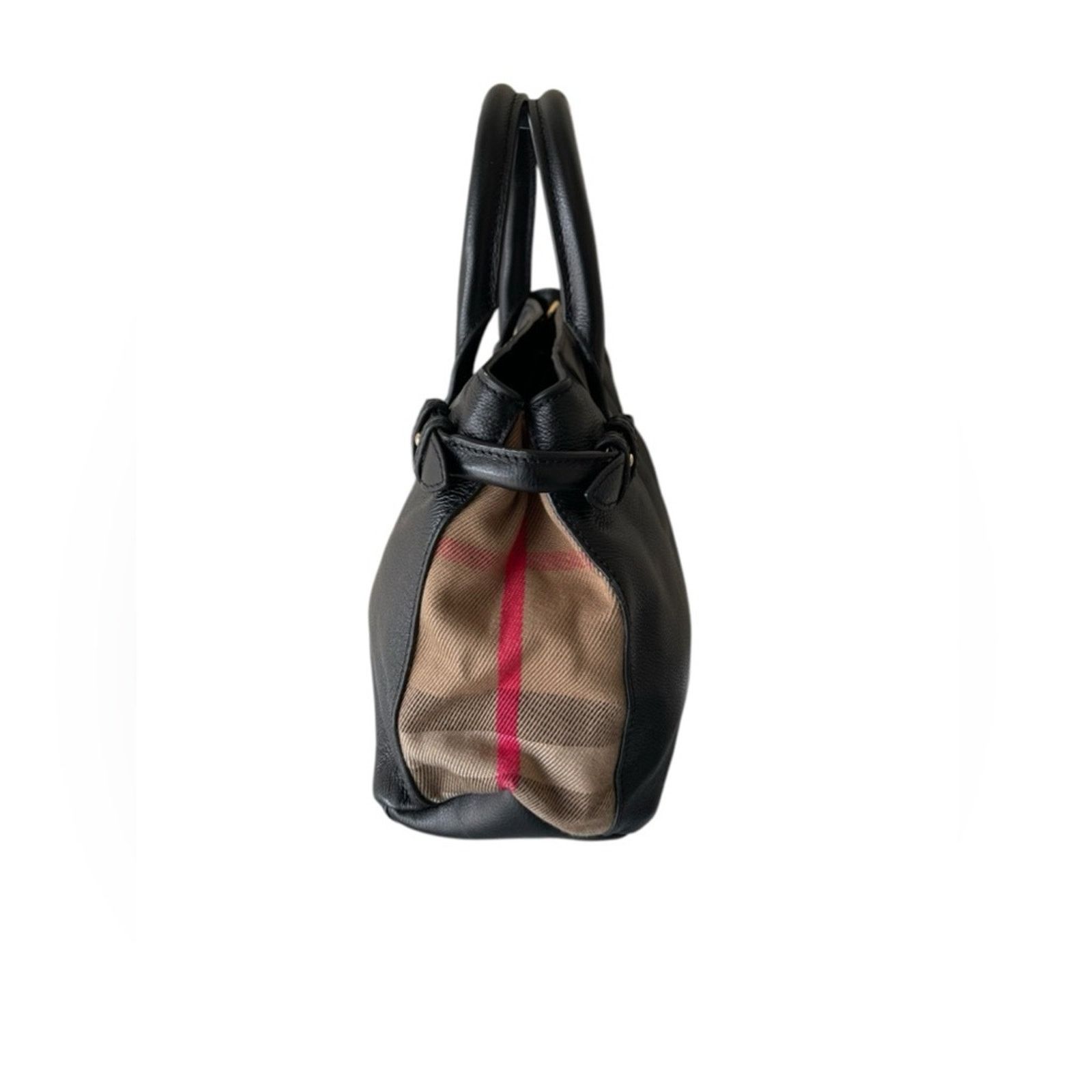Burberry Burberry Banner House Check Derby bag Size ONE SIZE - 4 Thumbnail