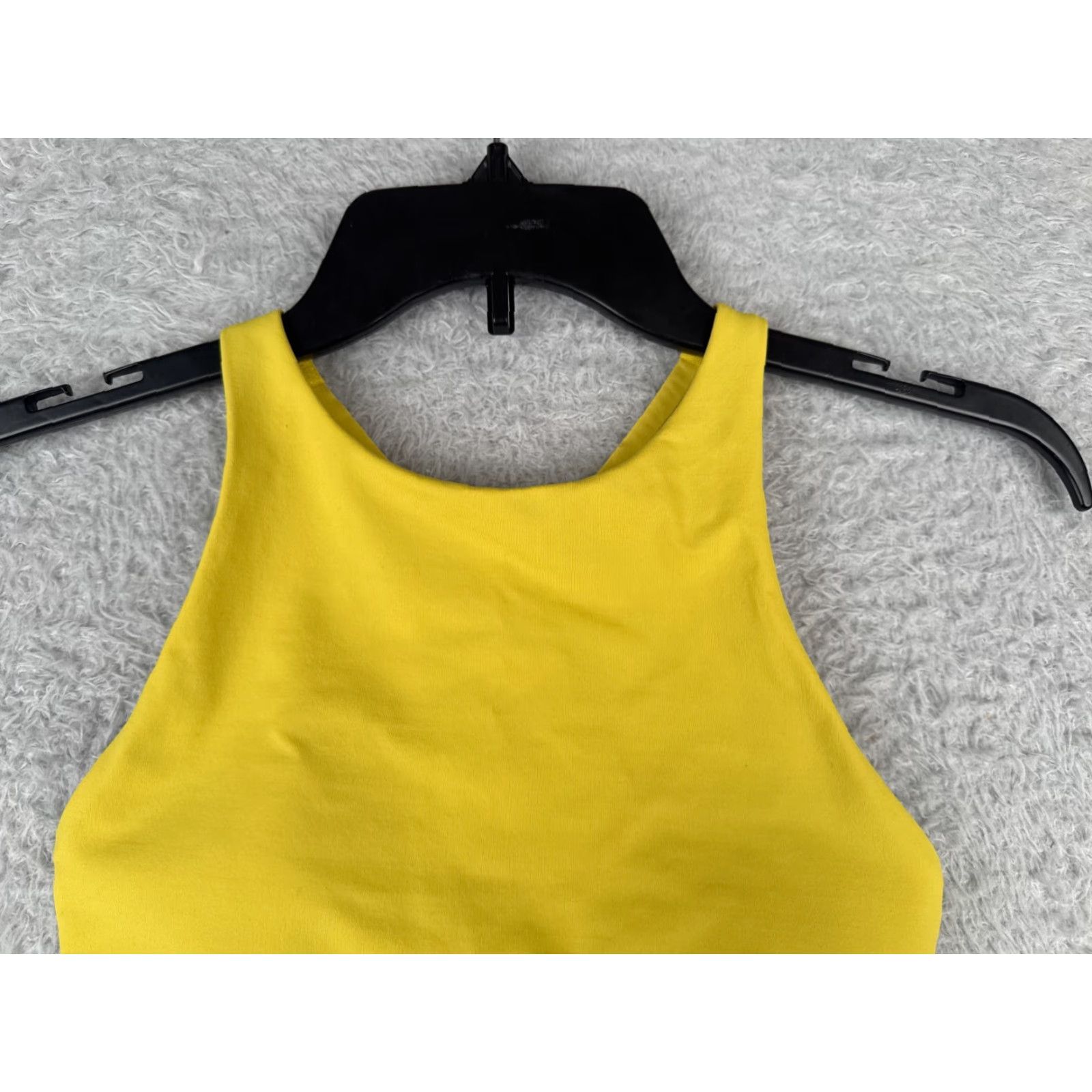 Lululemon Lululemon Bra Women 2 Yellow Energy High-Neck Longline Medium Support B D Size ONE SIZE - 4 Thumbnail