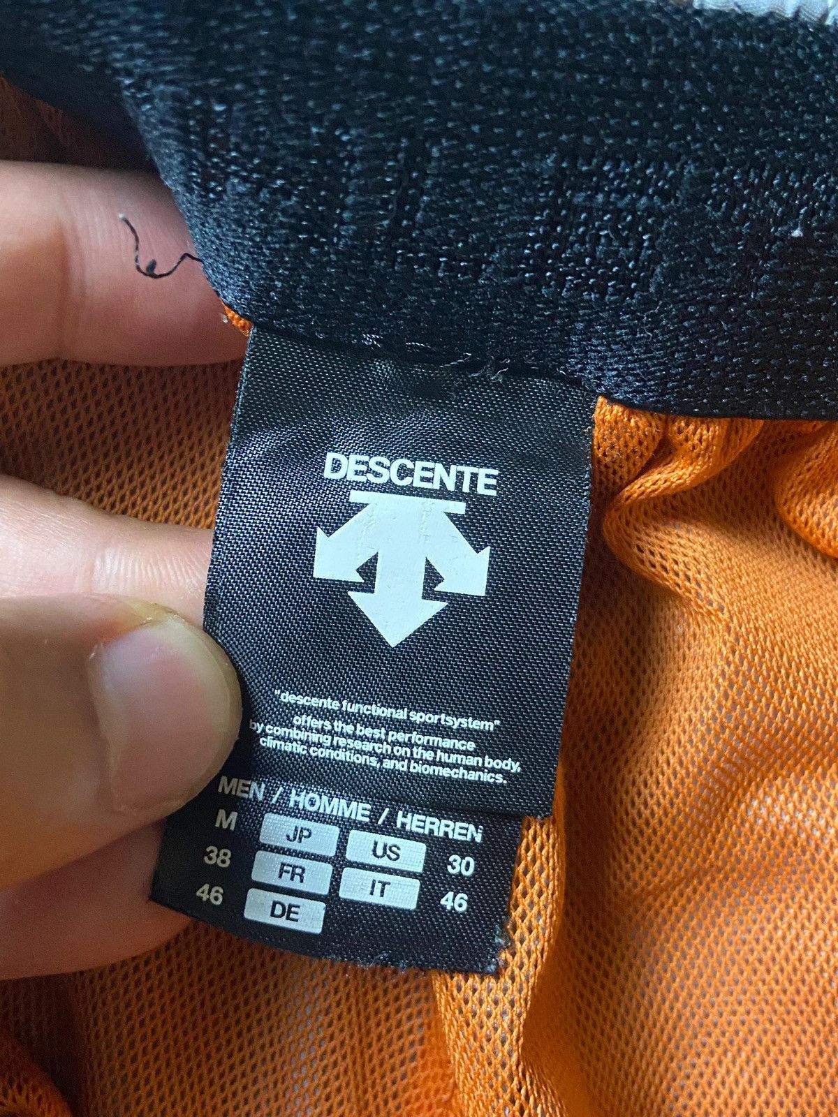Descente × Japanese Brand × Vintage Descente Brand Long Track Suit Pants (120) Size US 26 / EU 42 - 9 Thumbnail