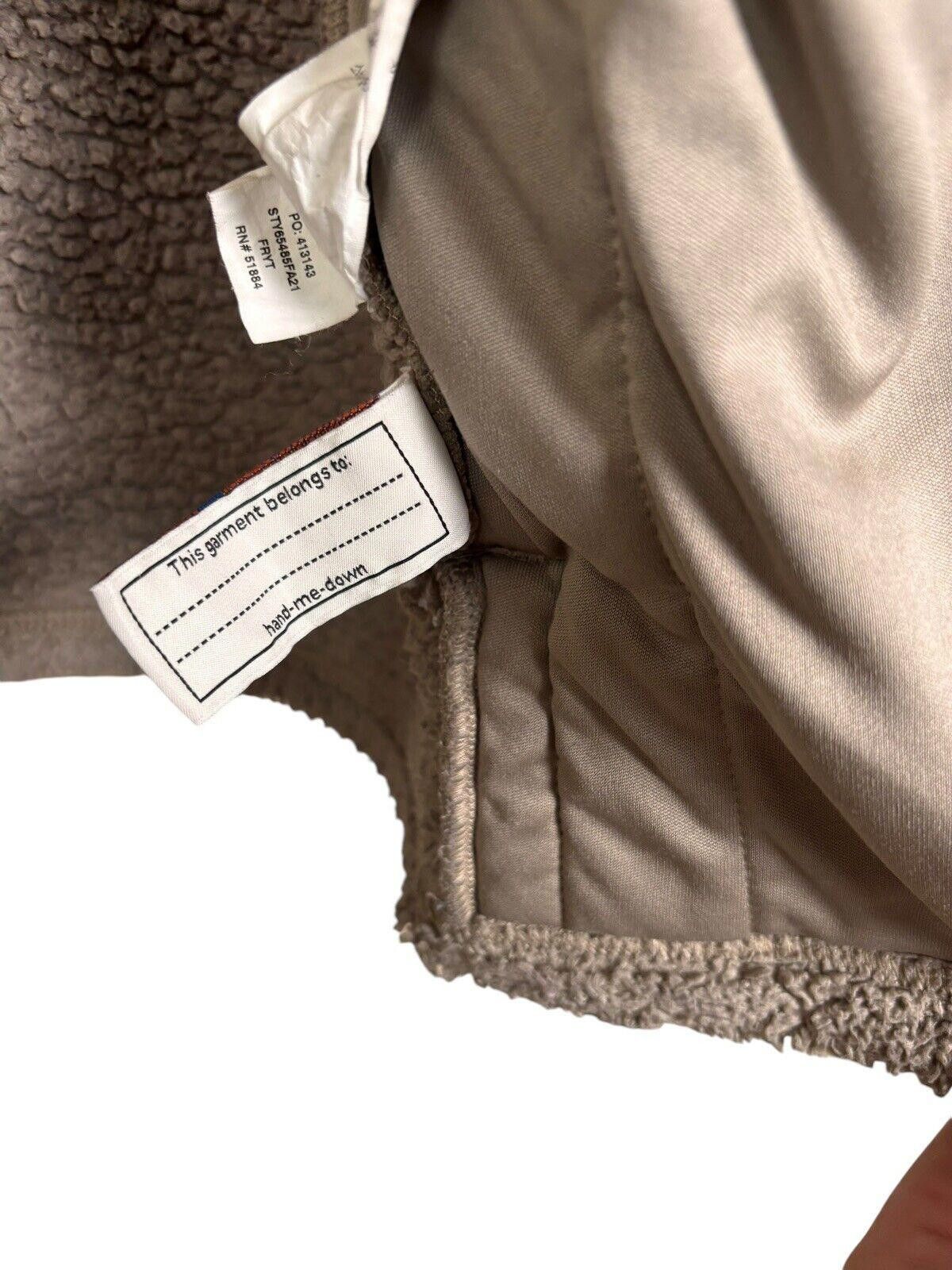 Patagonia Patagonia Girls Oatmeal Fleece Zip Up Hoodie XL Deep Pile Size XL / US 12-14 / IT 48-50 - 9 Thumbnail