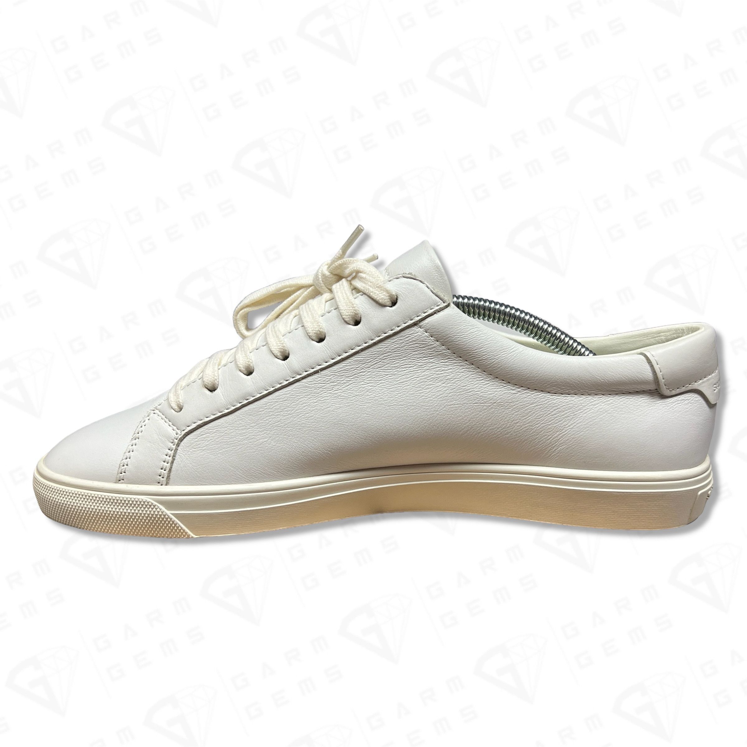 Saint Laurent Paris Saint Laurent Andy Leather Low Top Trainers Size US 9.5 / EU 42-43 - 3 Thumbnail