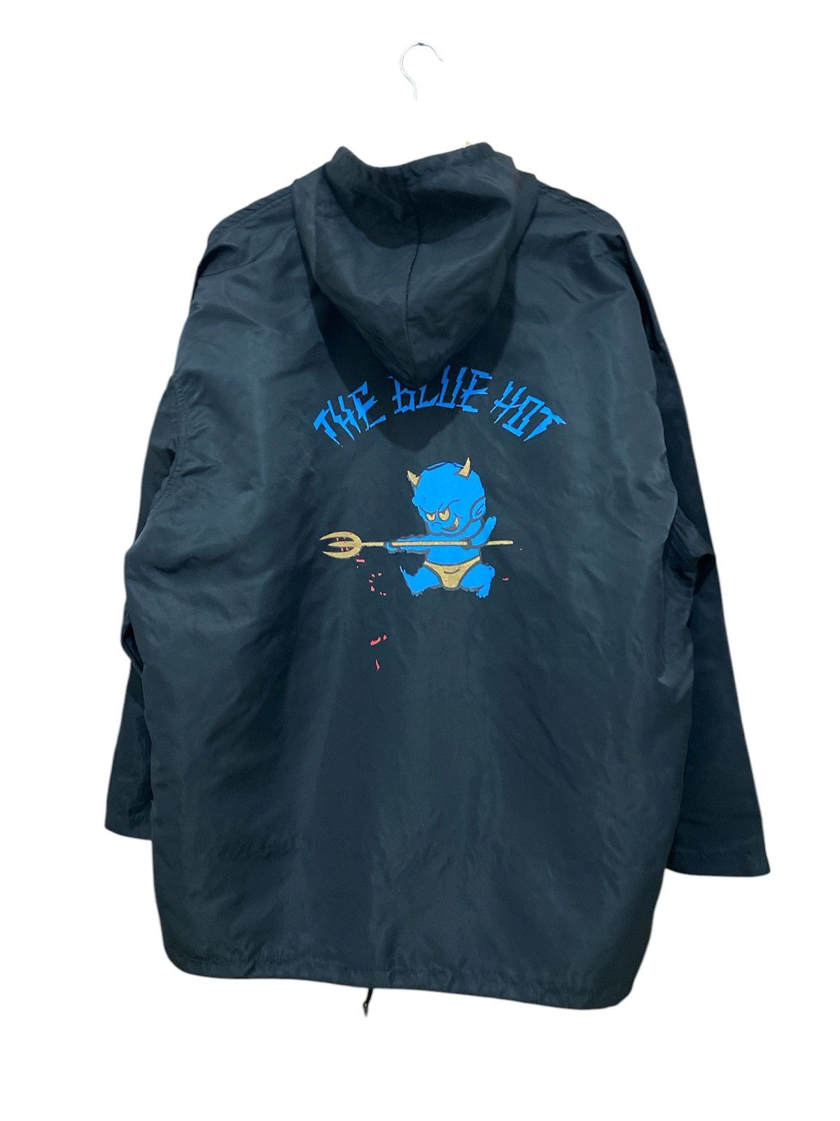 Dogtown × Japanese Brand Rare Vintage Dogtown Devil Camouflage Half Zipper Jacket Size US XL / EU 56 / 4 - 1 Thumbnail