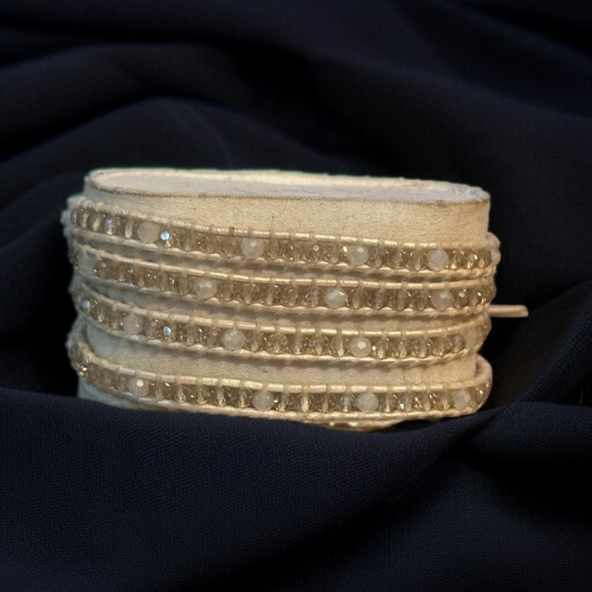 Other Victoria Emerson cream woven bead wrap bracelet Size ONE SIZE - 2 Thumbnail