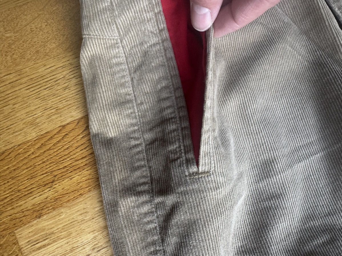 Walter Van Beirendonck NOS 1990’s Early Sabotage Contrast Corduroy Pants Size US 35 - 15 Thumbnail