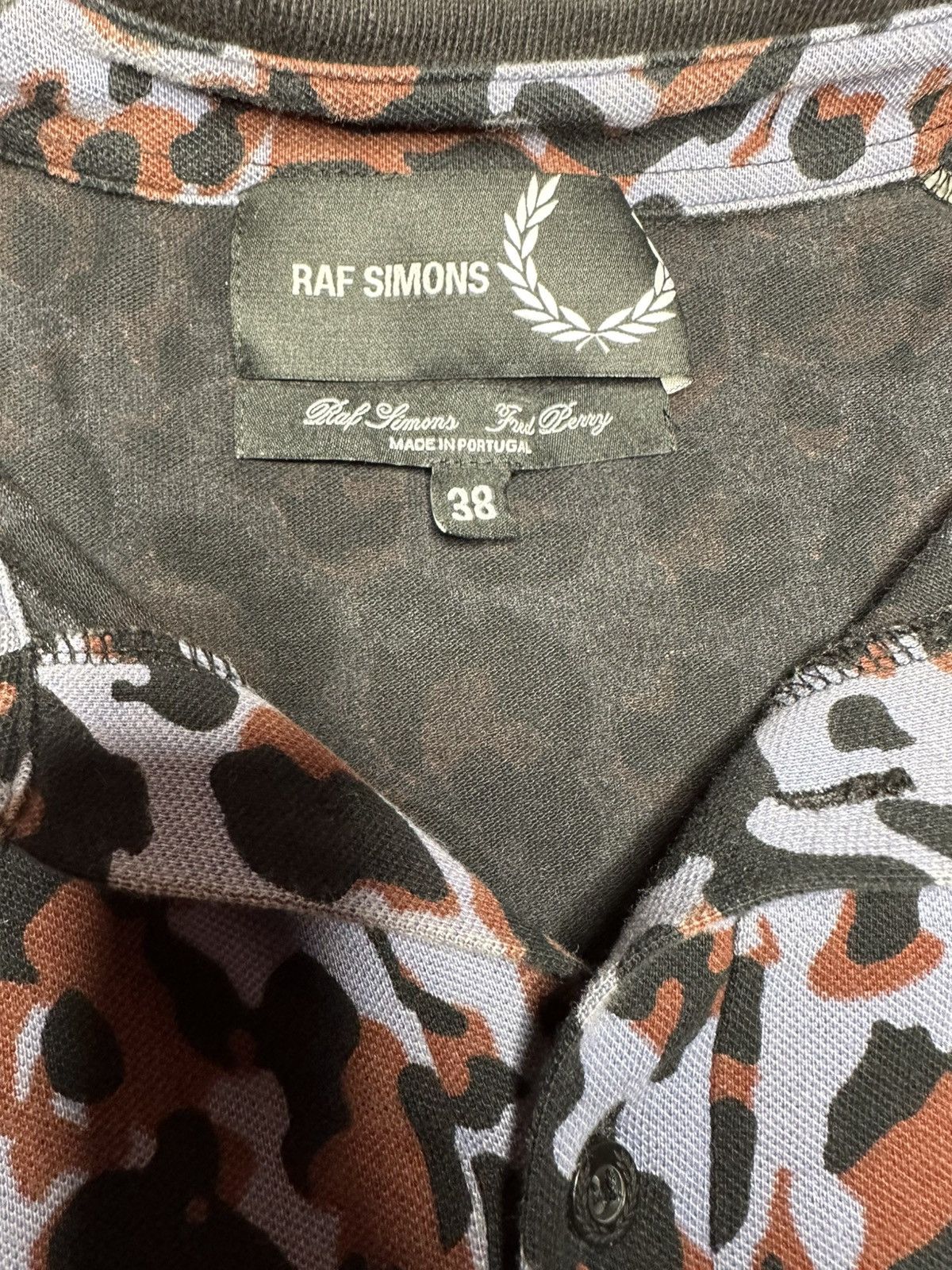 Fred Perry × Raf Simons *Rare* RAF Simmons x Fred Perry SS13 SMALL(38) Size US XXS / EU 40 - 4 Thumbnail