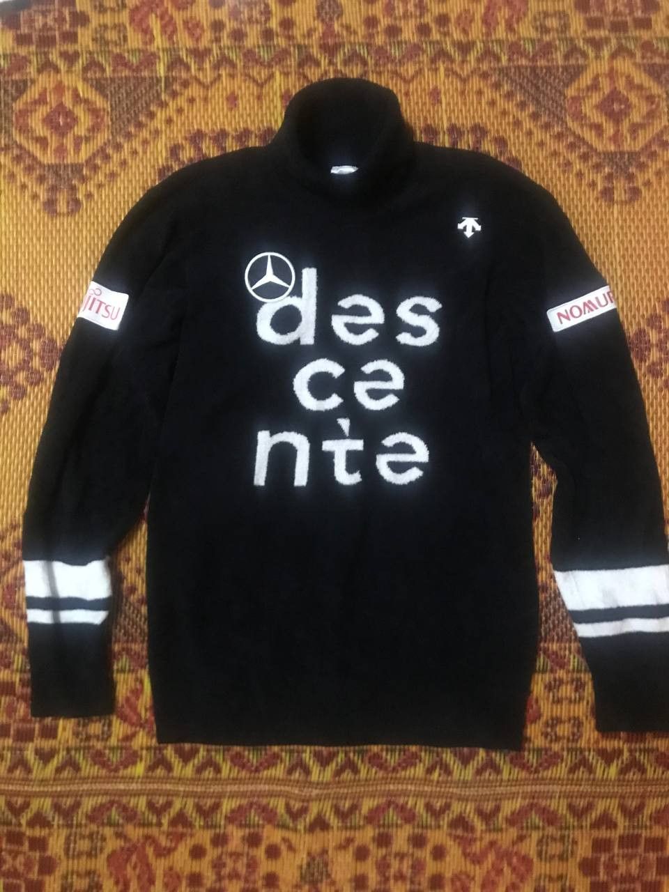 Descente × Japanese Brand × Mercedes-Benz Descente x Mercedes Turtleneck Fleece Size US S / EU 44-46 / 1 - 1 Thumbnail
