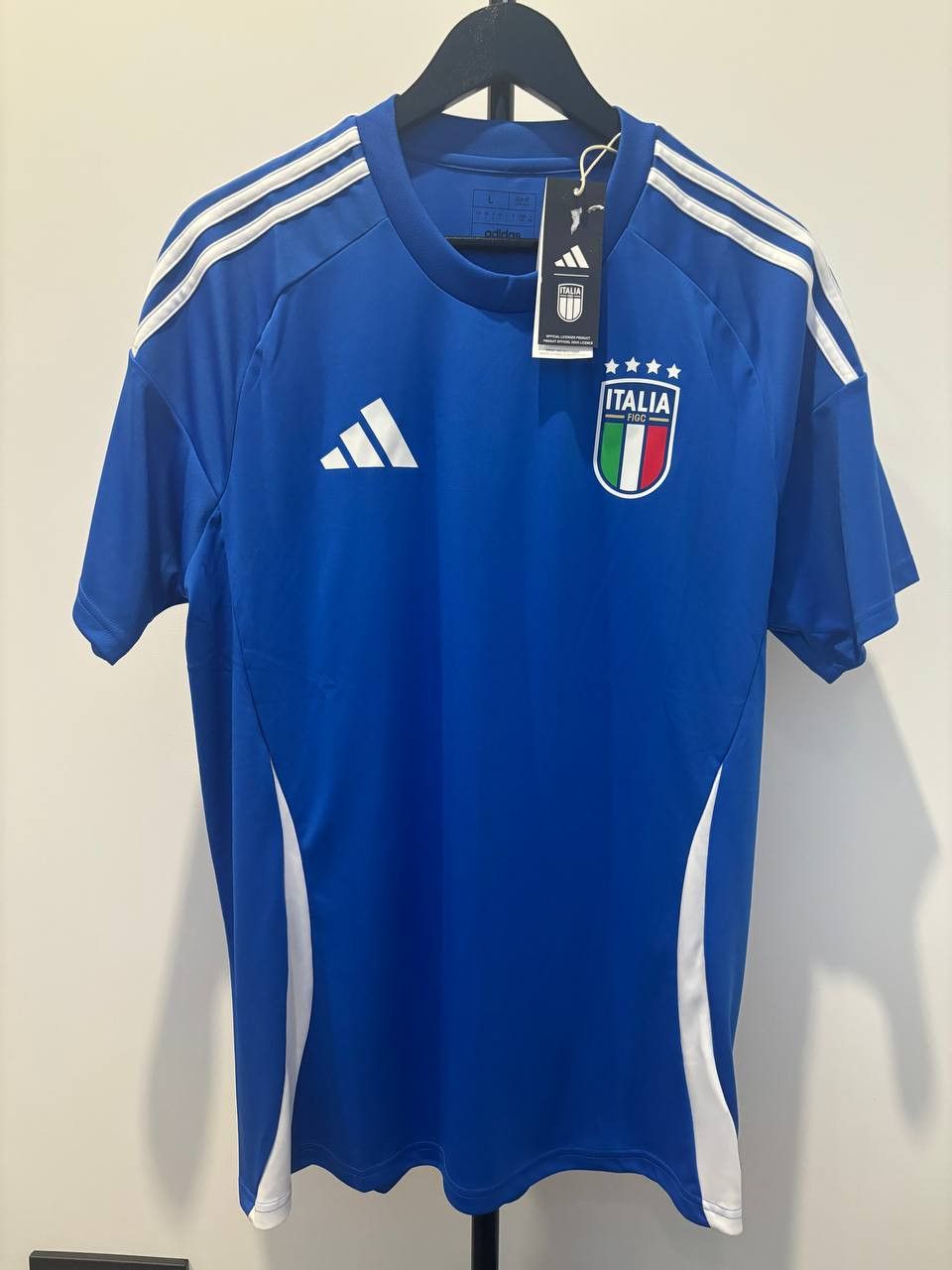 Adidas 2024 Adidas Italy Soccer Fan Home Jersey IQ0500 football Size US L / EU 52-54 / 3 - 1 Thumbnail