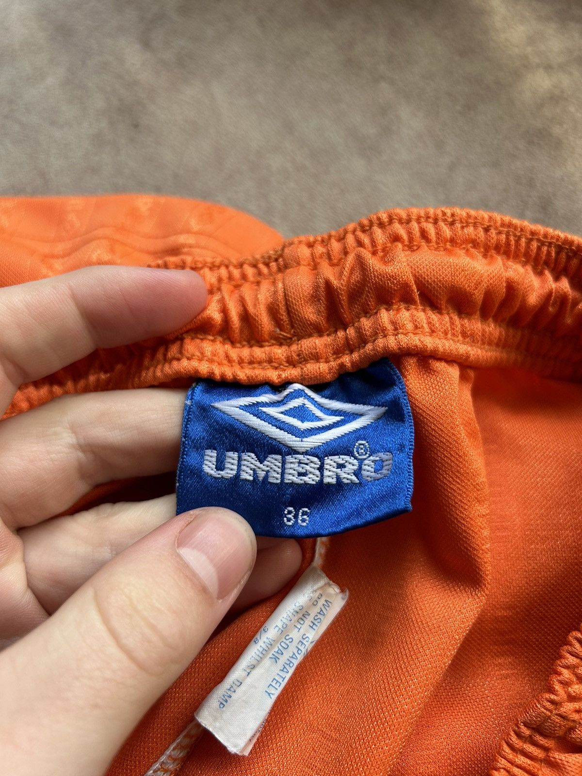 Umbro Vintage ENGLAND Goalkeeper Football Shorts 90s Size US 30 / EU 46 - 12 Thumbnail