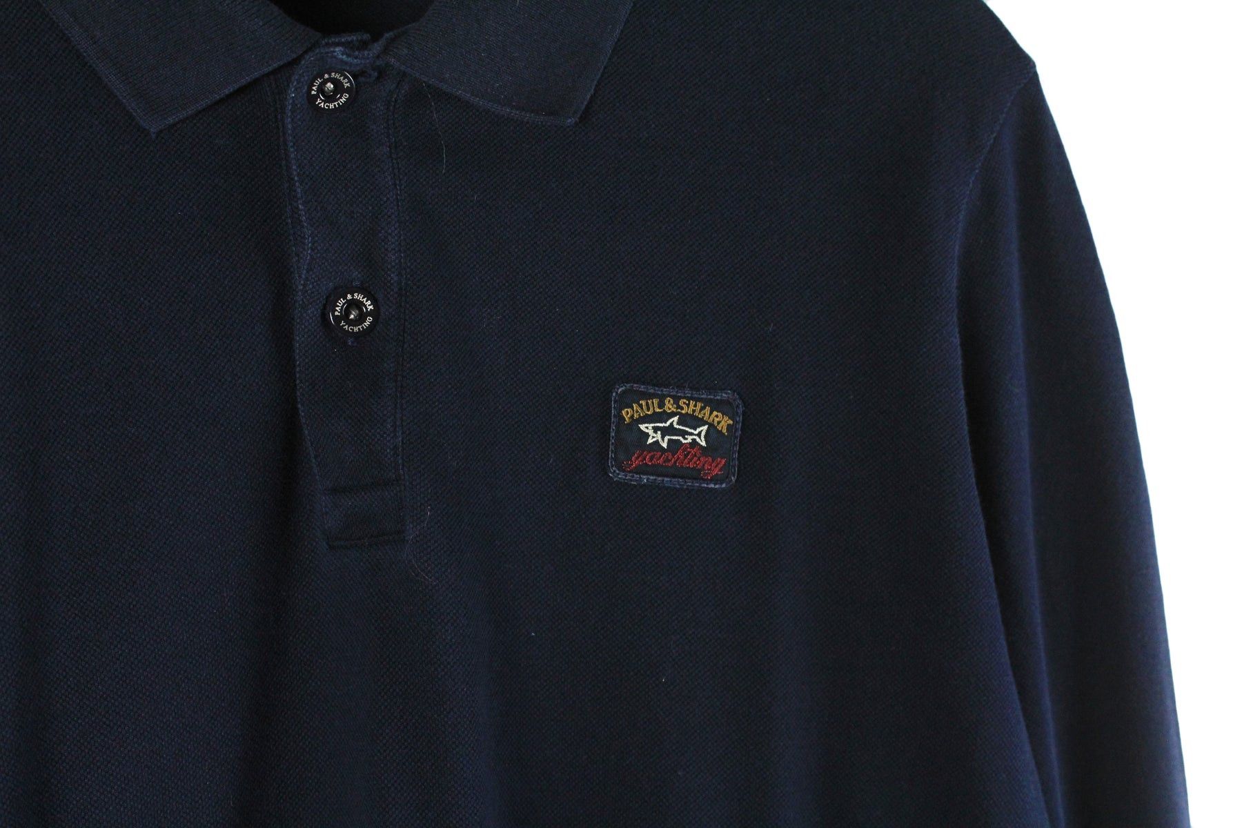 Paul & Shark Paul & Shark Long Sleeve Polo T-Shirt Medium Size US M / EU 48-50 / 2 - 3 Thumbnail