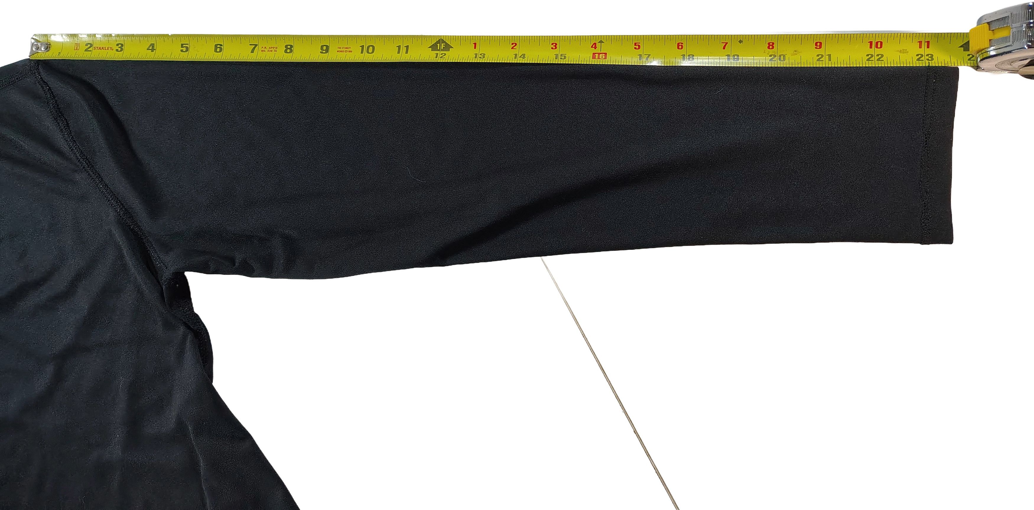 Athletic Works Women's Medium Long Sleeve Plain Black Athletic Works Shirt Size M / US 6-8 / IT 42-44 - 7 Thumbnail