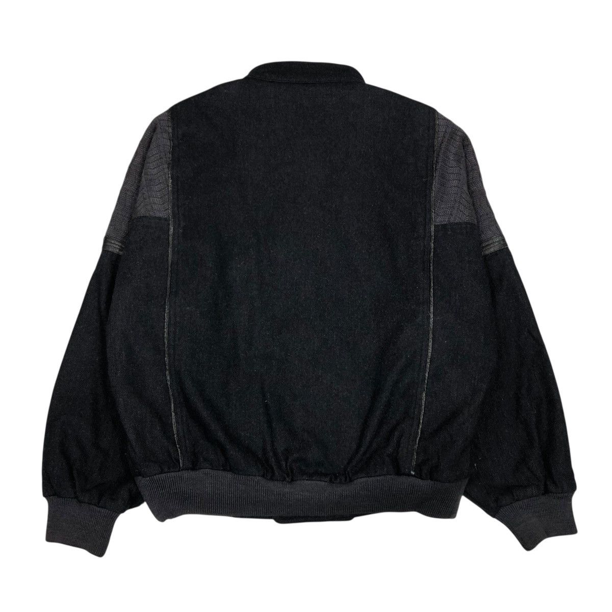 Japanese Brand 🔥VINTAGE BOMBER JACKET WOOL HENRI LUC CHAPUIS ISSEY MIYAKE Size US M / EU 48-50 / 2 - 2 Thumbnail