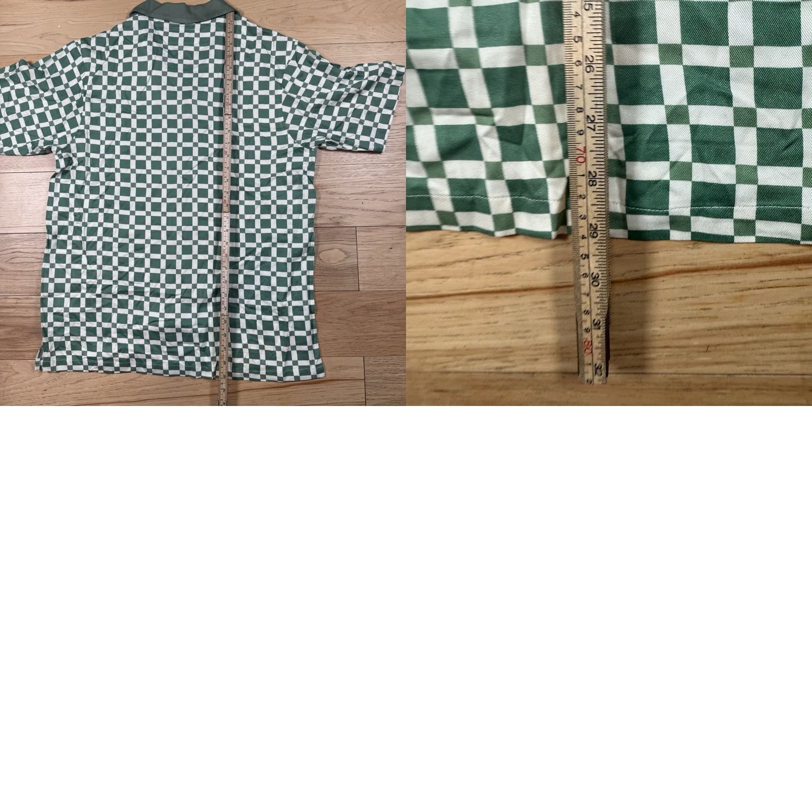 Vintage Bogey Boys Button Shirt Mens M Red Polo Golf NWOT Short Sleeve Casual Pattern Check Size US M / EU 48-50 / 2 - 8 Thumbnail