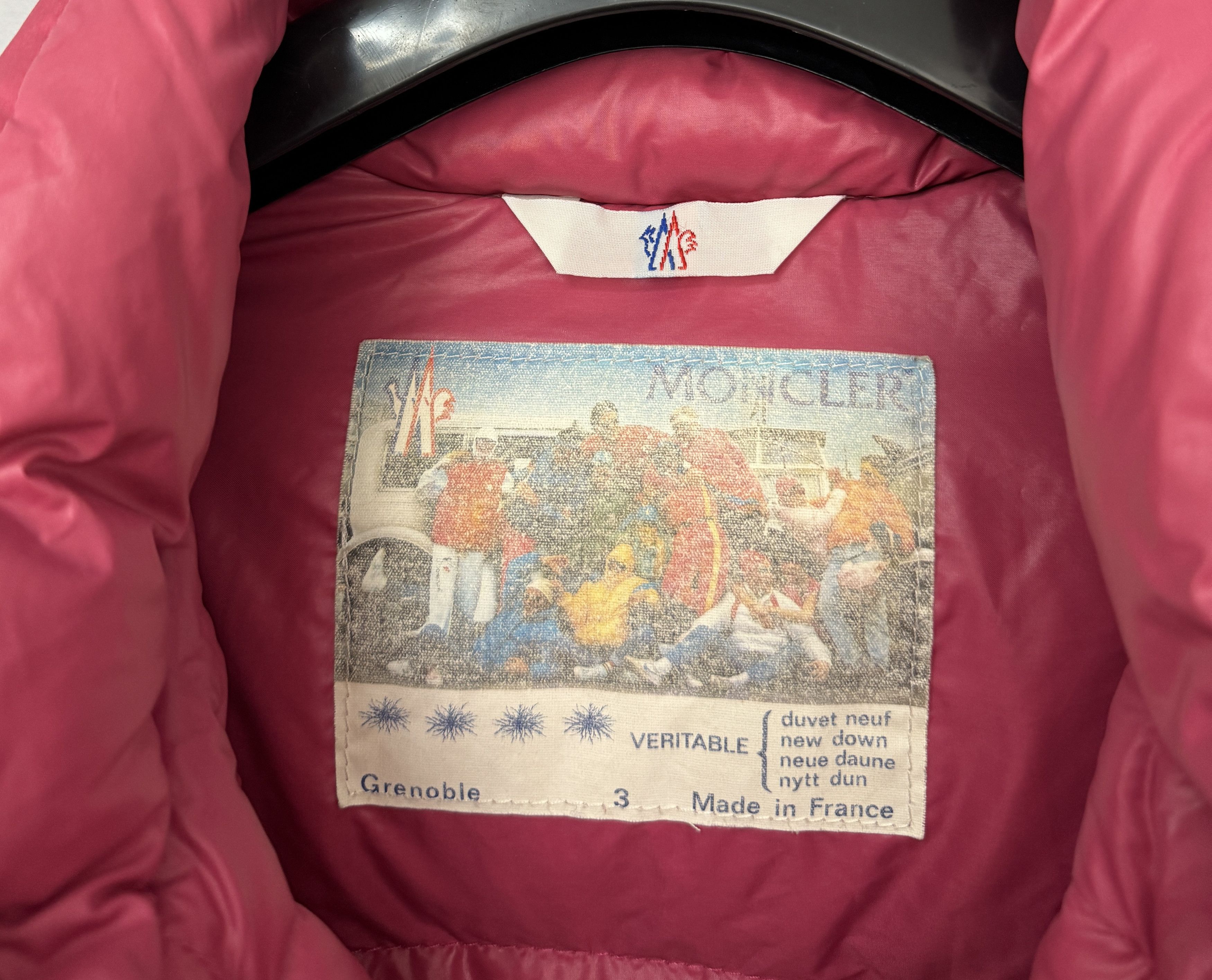 Moncler Vintage Moncler Grenoble Down Jacket Puffer Pink 2 in 1 Size US M / EU 48-50 / 2 - 6 Thumbnail
