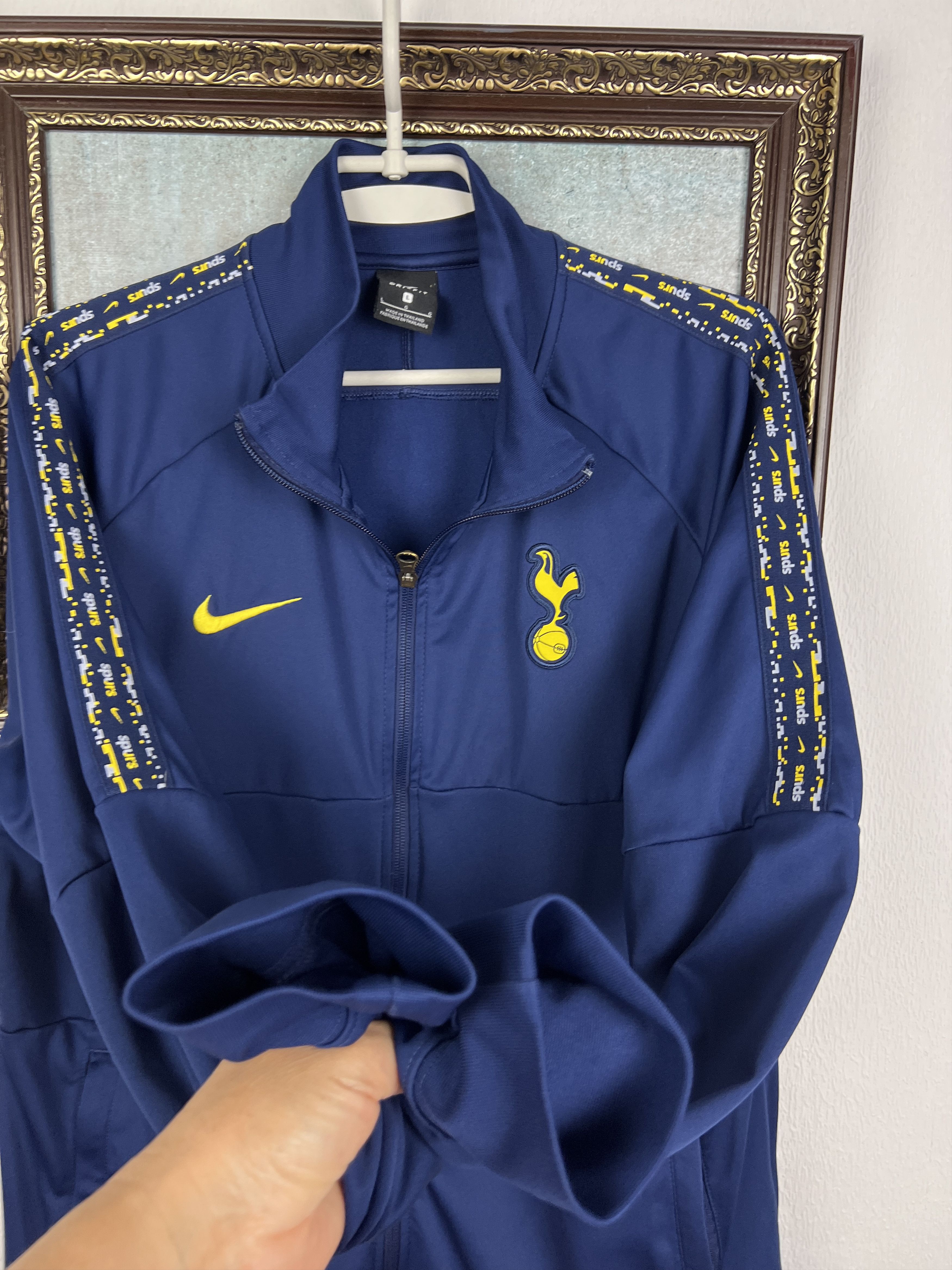 Nike Tottenham Hotspur Football Jacket Nike Soccer Track Top Rare Size US L / EU 52-54 / 3 - 6 Thumbnail