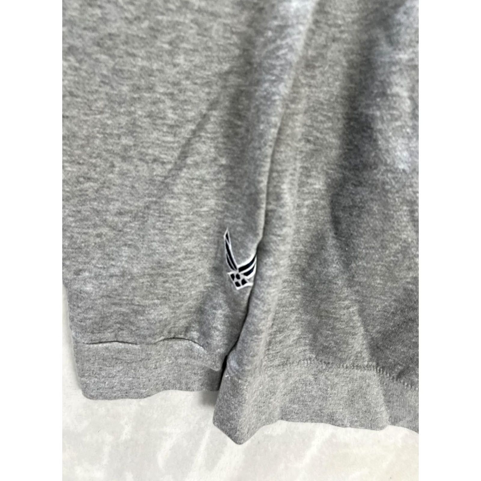 Soffe VINTAGE United States Air Force Hoodie Mens L Gray Pullover Fleece Sweatshirt Size US L / EU 52-54 / 3 - 7 Thumbnail