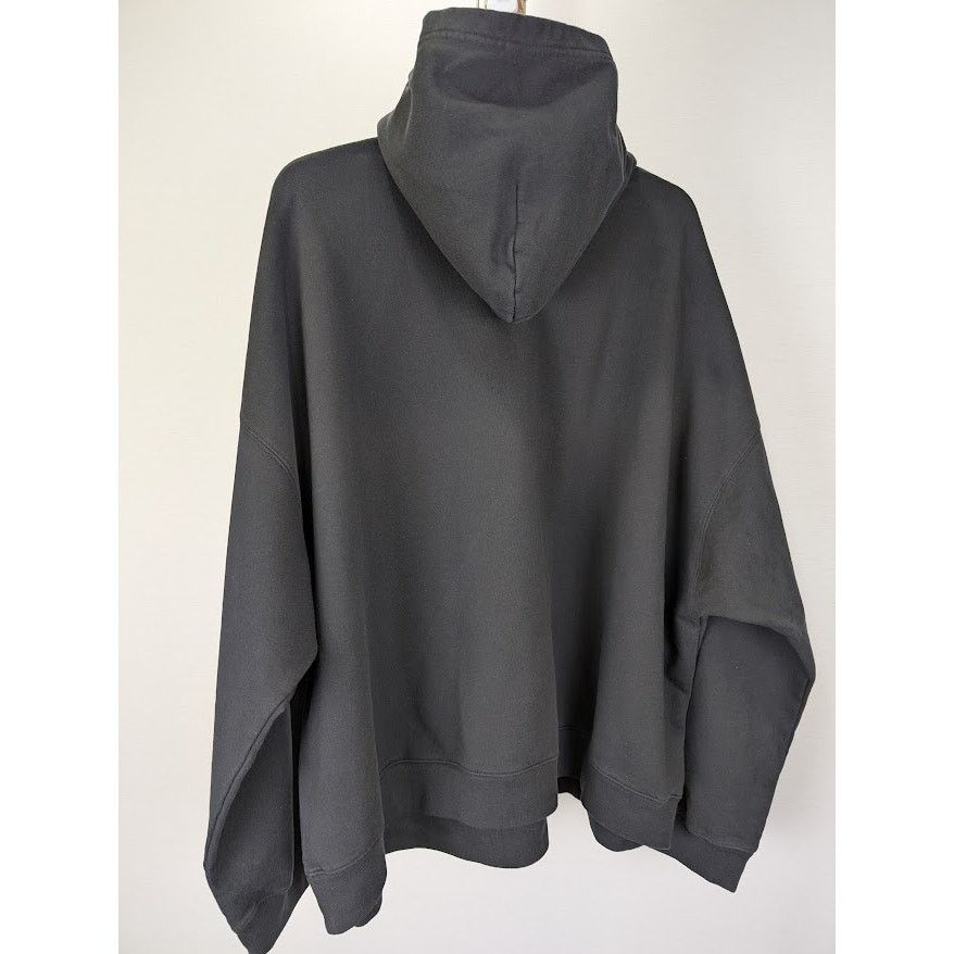 Balenciaga o1rshd1 Paris Balenciaga Logo Hoodie in Black Size US XL / EU 56 / 4 - 5 Thumbnail