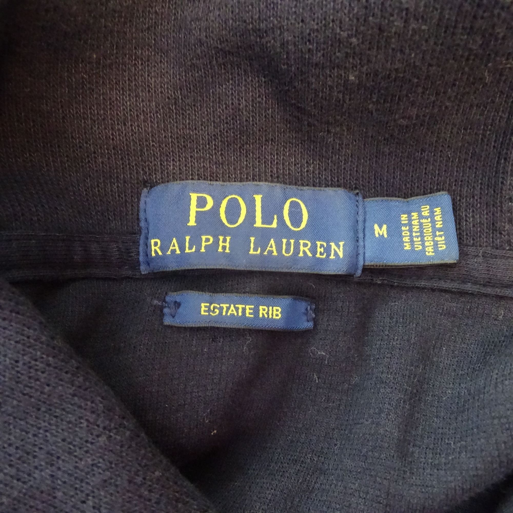 Polo Ralph Lauren Polo Ralph Lauren Estate Rib Navy Pullover Knit Shirt Size M Size US M / EU 48-50 / 2 - 4 Thumbnail