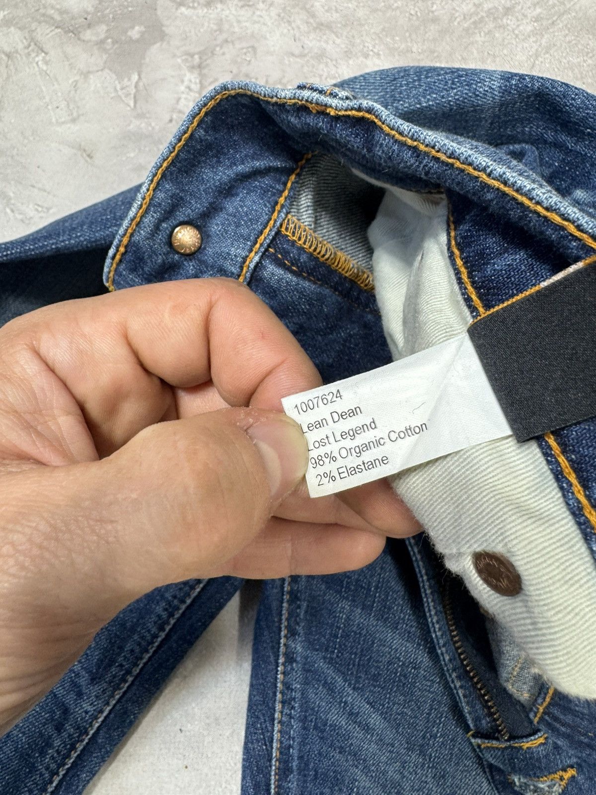 Nudie Jeans Vintage Nudie Jeans Lean Dean Japanese Denim Pants Size US 31 - 12 Thumbnail