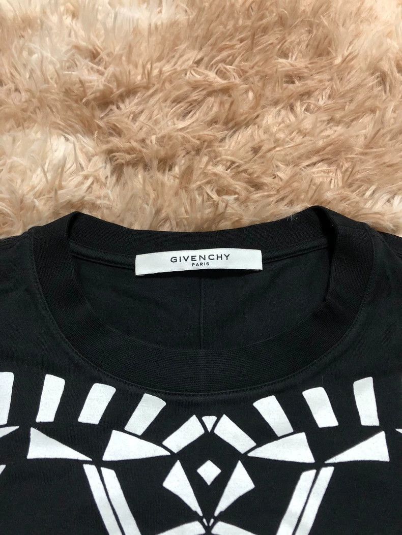 Givenchy Givenchy Givenchy Black Short Sleeve Graphic TShirt -2507 Size US M / EU 48-50 / 2 - 3 Thumbnail