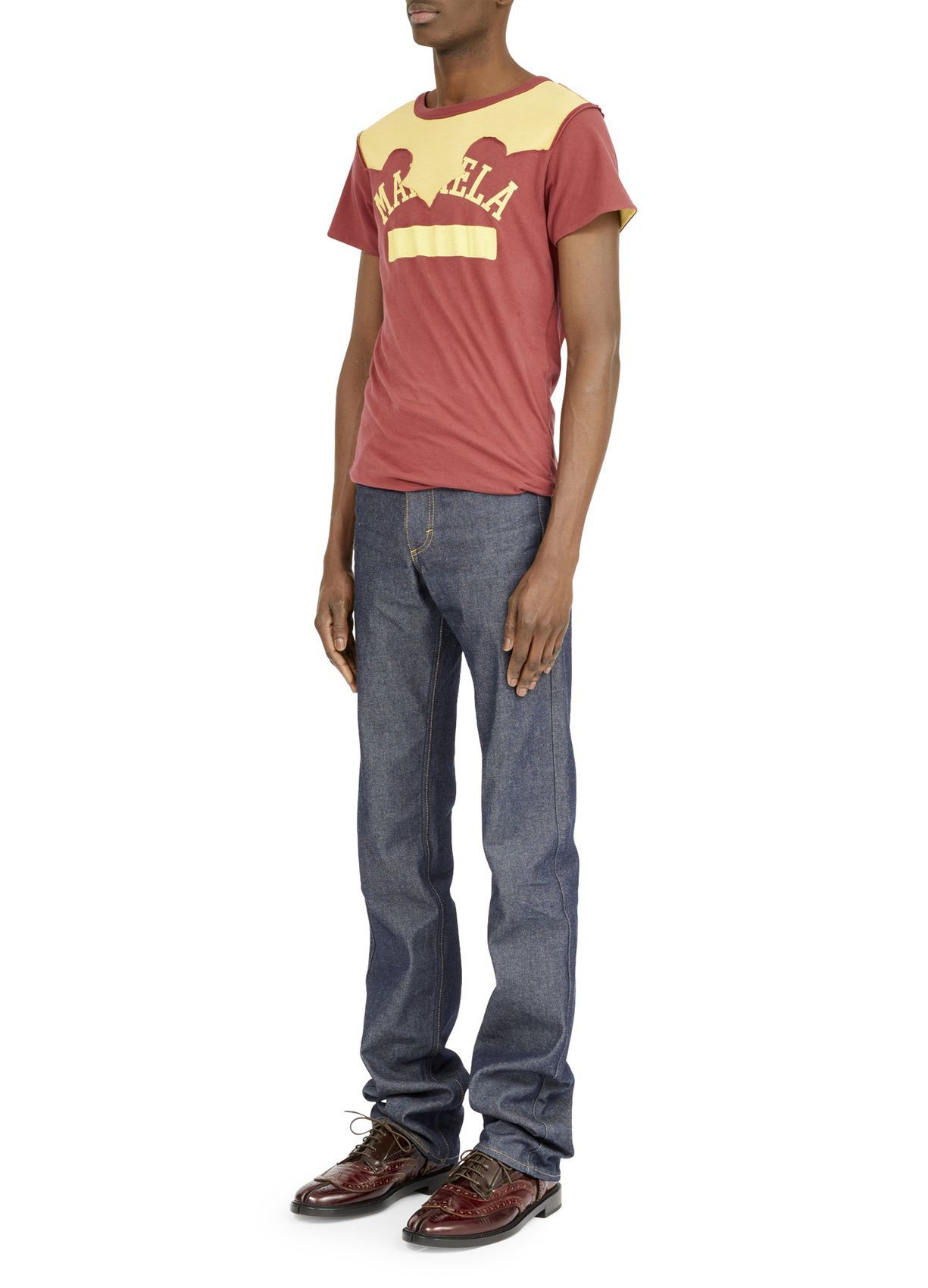 Maison Margiela o1w1db10324 T-Shirts in Burgundy Size US M / EU 48-50 / 2 - 4 Thumbnail