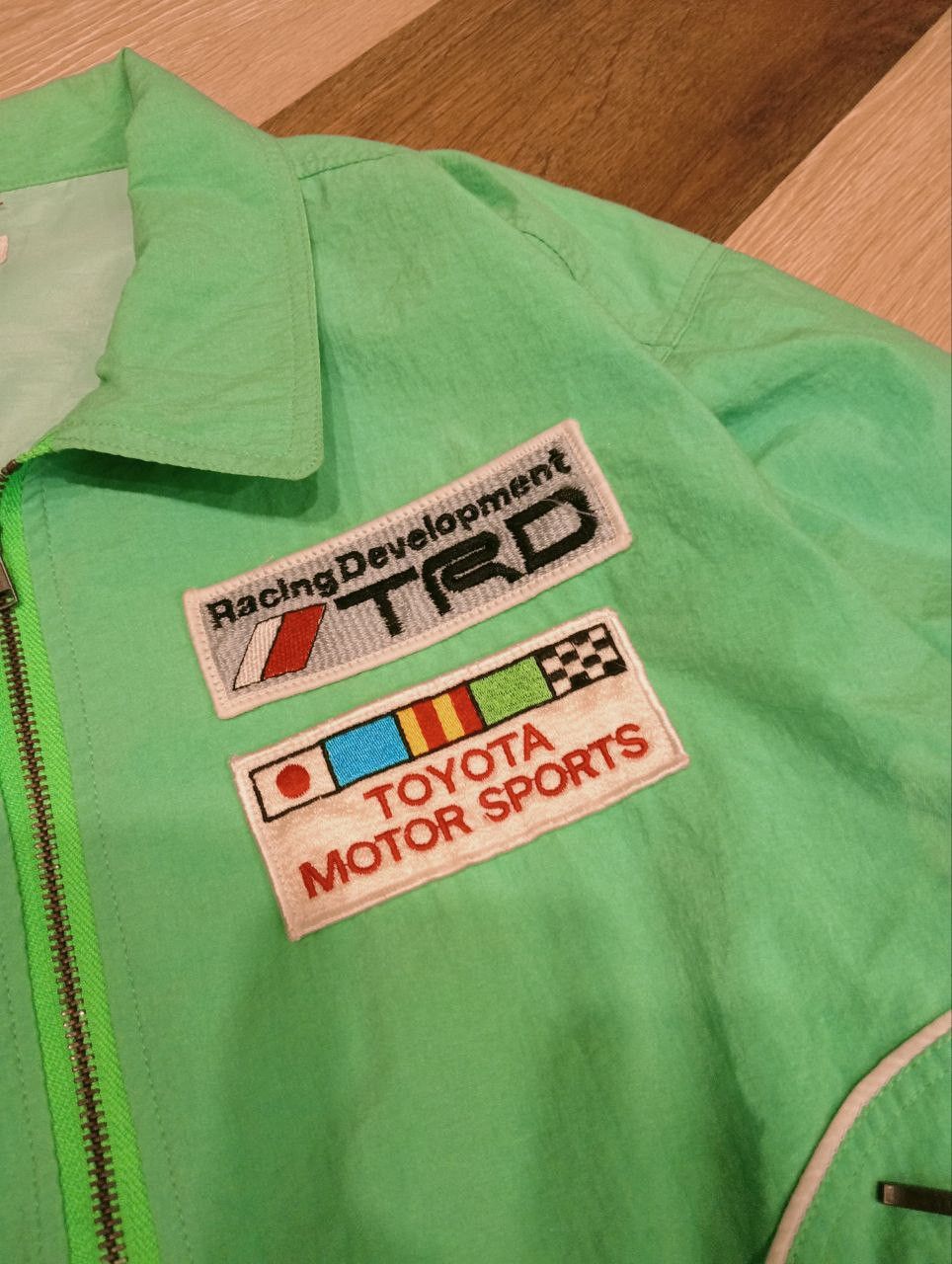 Vintage VINTAGE TRD TOYOTA MOTOR SPORTS BOMBER JACKET Size US L / EU 52-54 / 3 - 8 Thumbnail