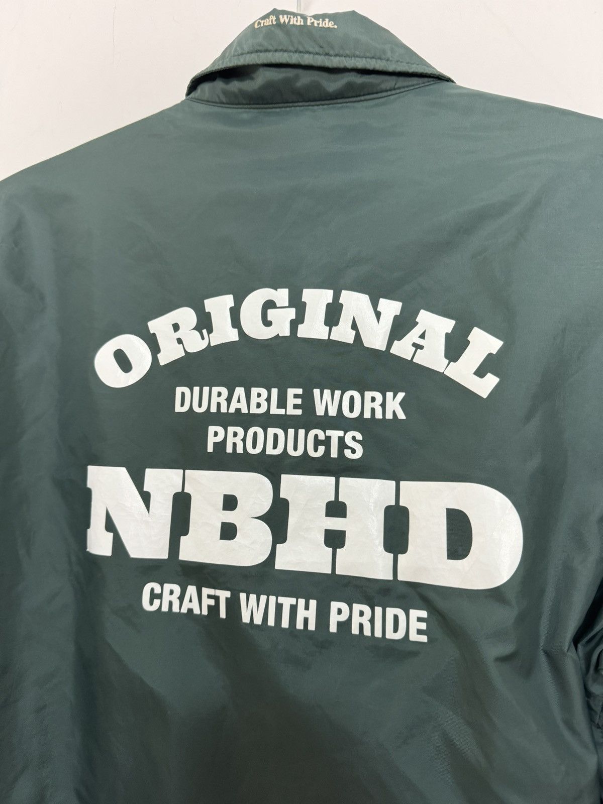 Neighborhood NEIGHBORHOOD Japan Workwear Coach Jacket OG NBHD Green Size US M / EU 48-50 / 2 - 9 Thumbnail