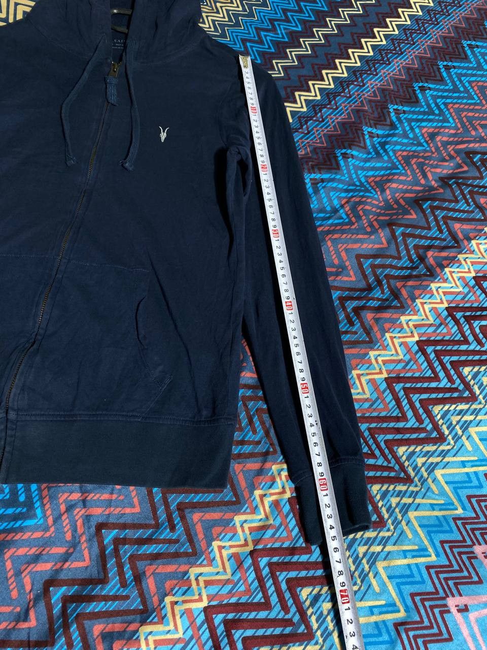 Allsaints × Vintage Vintage Allsaints Zip-up Hoodie Y2K Size US XS / EU 42 / 0 - 13 Thumbnail
