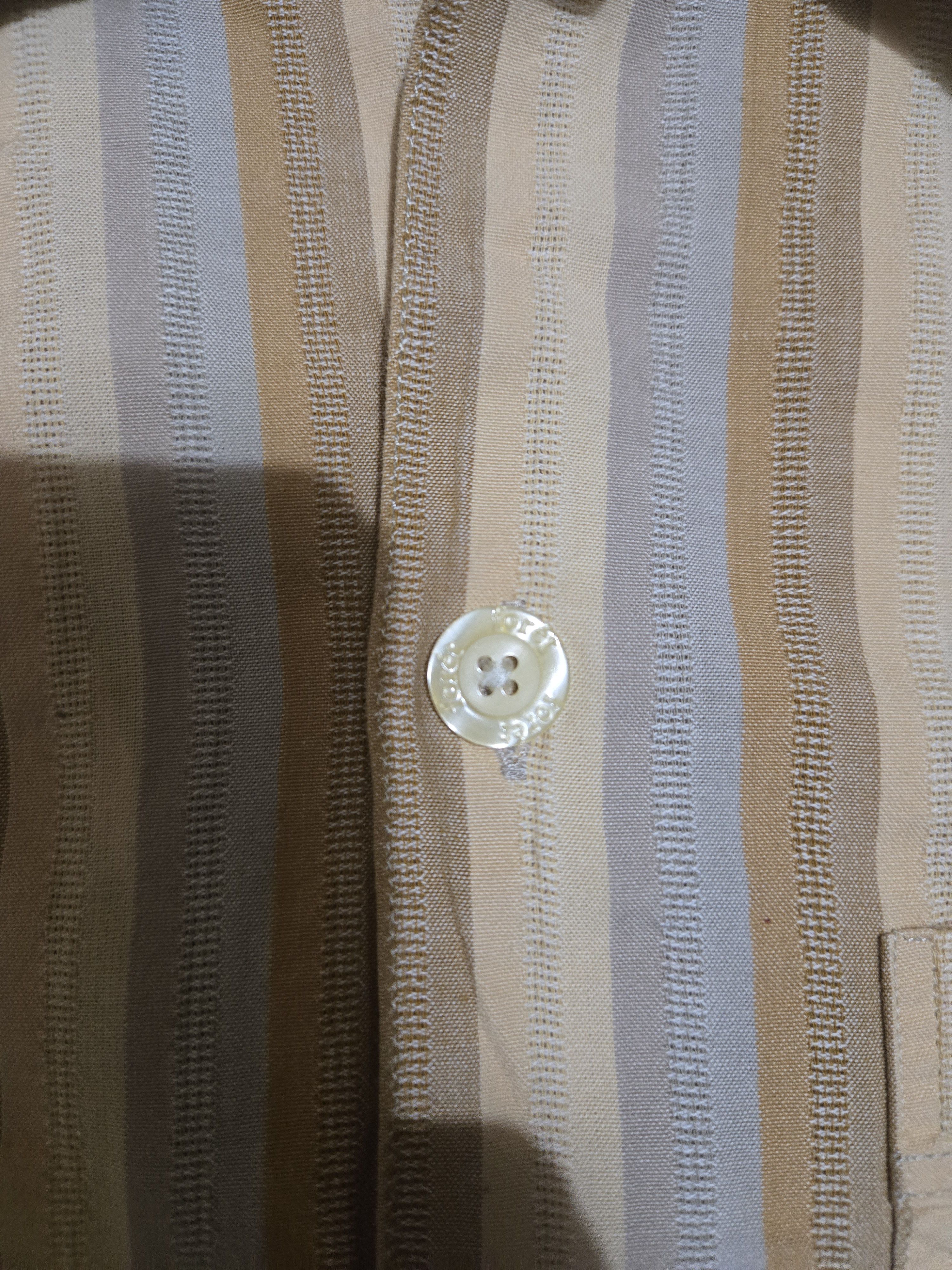 foret Foret S SS24 Otter Seersucker Short Sleeve Button Up Shirt Size US S / EU 44-46 / 1 - 3 Thumbnail