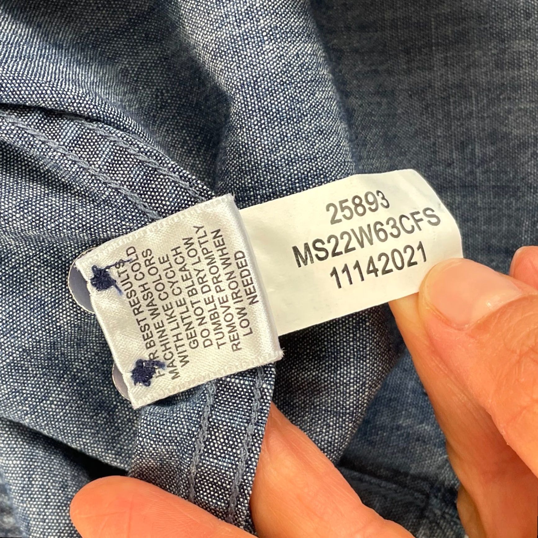 Peter Millar PETER MILLAR Seaside Sport Shirt Men Large Indigo Palms Cotton Stretch Classic Size US L / EU 52-54 / 3 - 8 Thumbnail