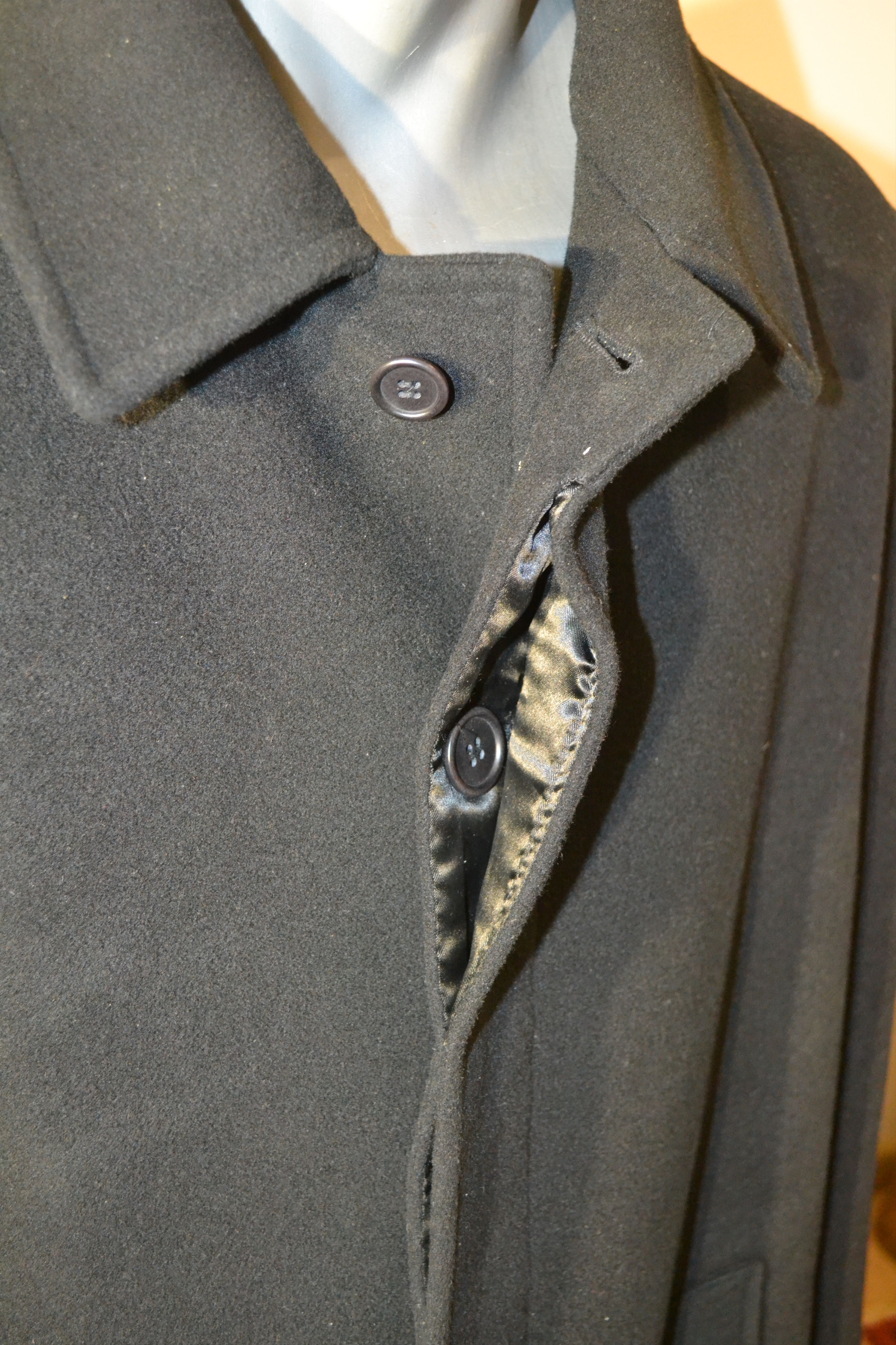 Other Vintage Marco Ricci Wool Cashmere Overcoat XXL Classic Coat Size US XXL / EU 58 / 5 - 3 Thumbnail