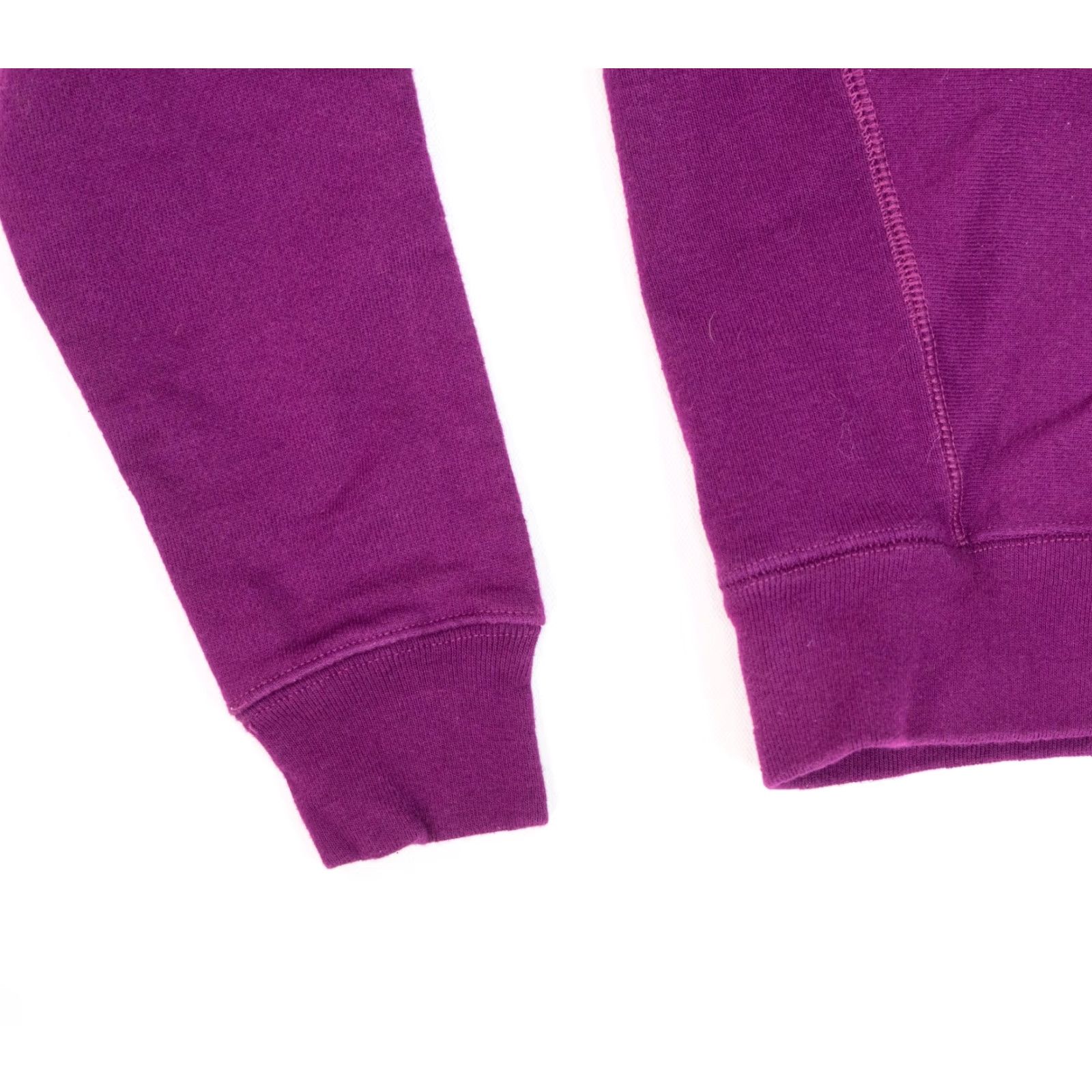 Champion VINTAGE Champion Womens Cropped Reverse Weave Purple Crew Neck Sweatshirt Crop Top Size S / US 4 / IT 40 - 5 Thumbnail