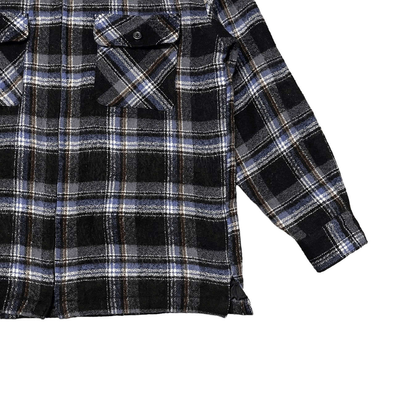 Japanese Brand Vintage Daily Wear by Boon Pal Flannel Acrylic Jacket Size US M / EU 48-50 / 2 - 4 Thumbnail