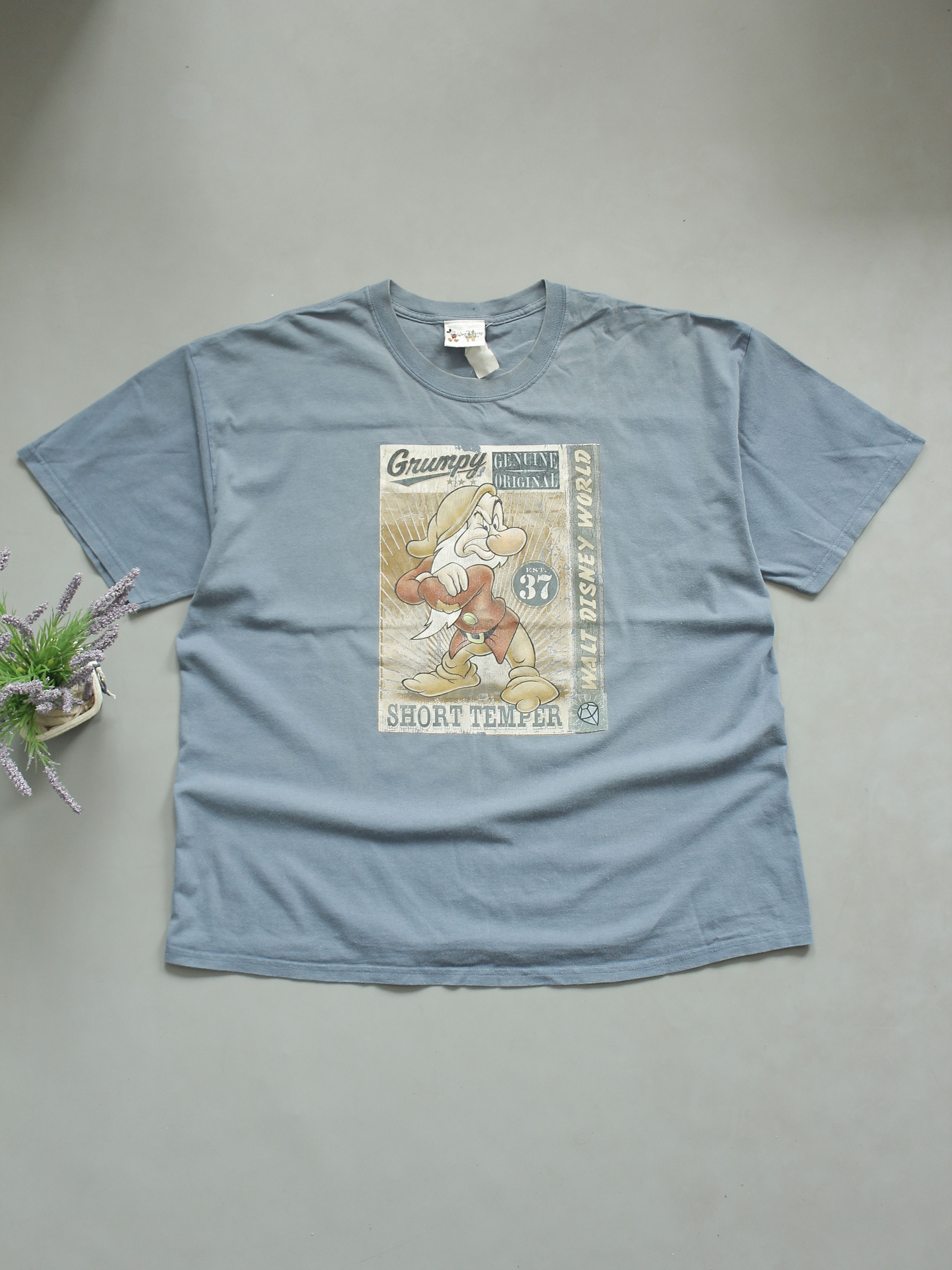 Disney × Vintage DISNEY WORLD VINTAGE T SHIRT GRUMPY BIG SIZE OVERSIZE 2XL Size US XXL / EU 58 / 5 - 1 Thumbnail