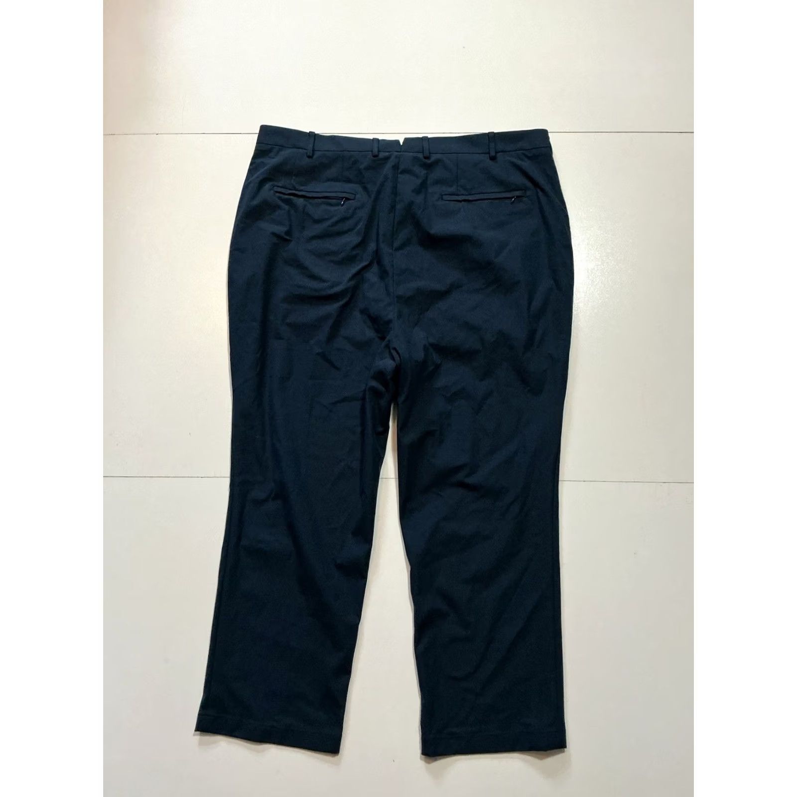 Vintage Sene Studio SoHo FlexTech Limited Edition Golf Athleisure Pants Sz.42 Navy Blue Mens Regular 42 Inseam 25 Size US 42 / EU 58 - 3 Thumbnail