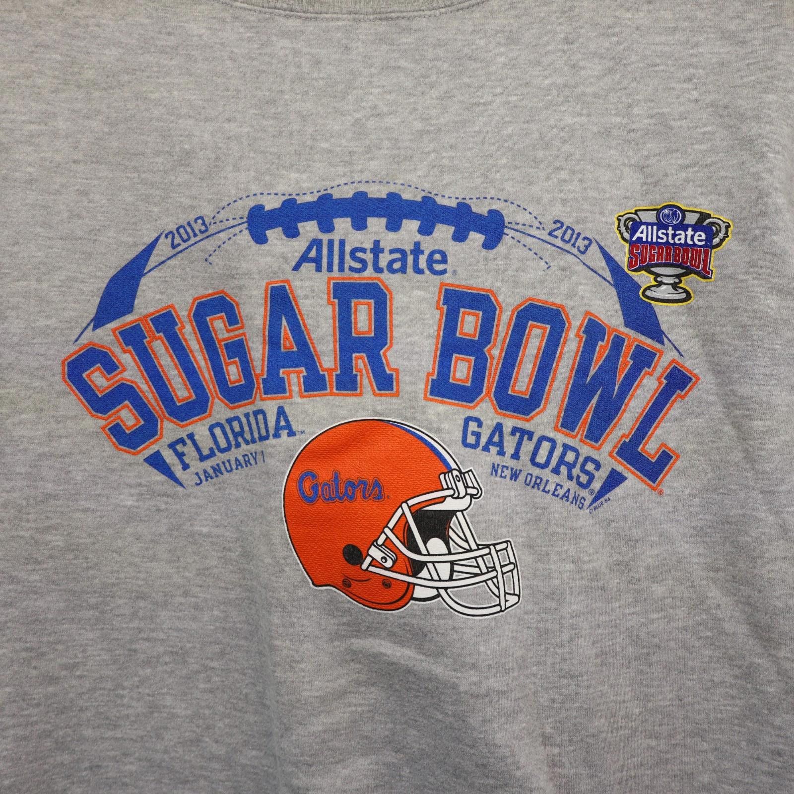 Other Florida Gators Adult Medium Gray Sweater 2013 Sugar Bowl Size ONE SIZE - 1 Thumbnail