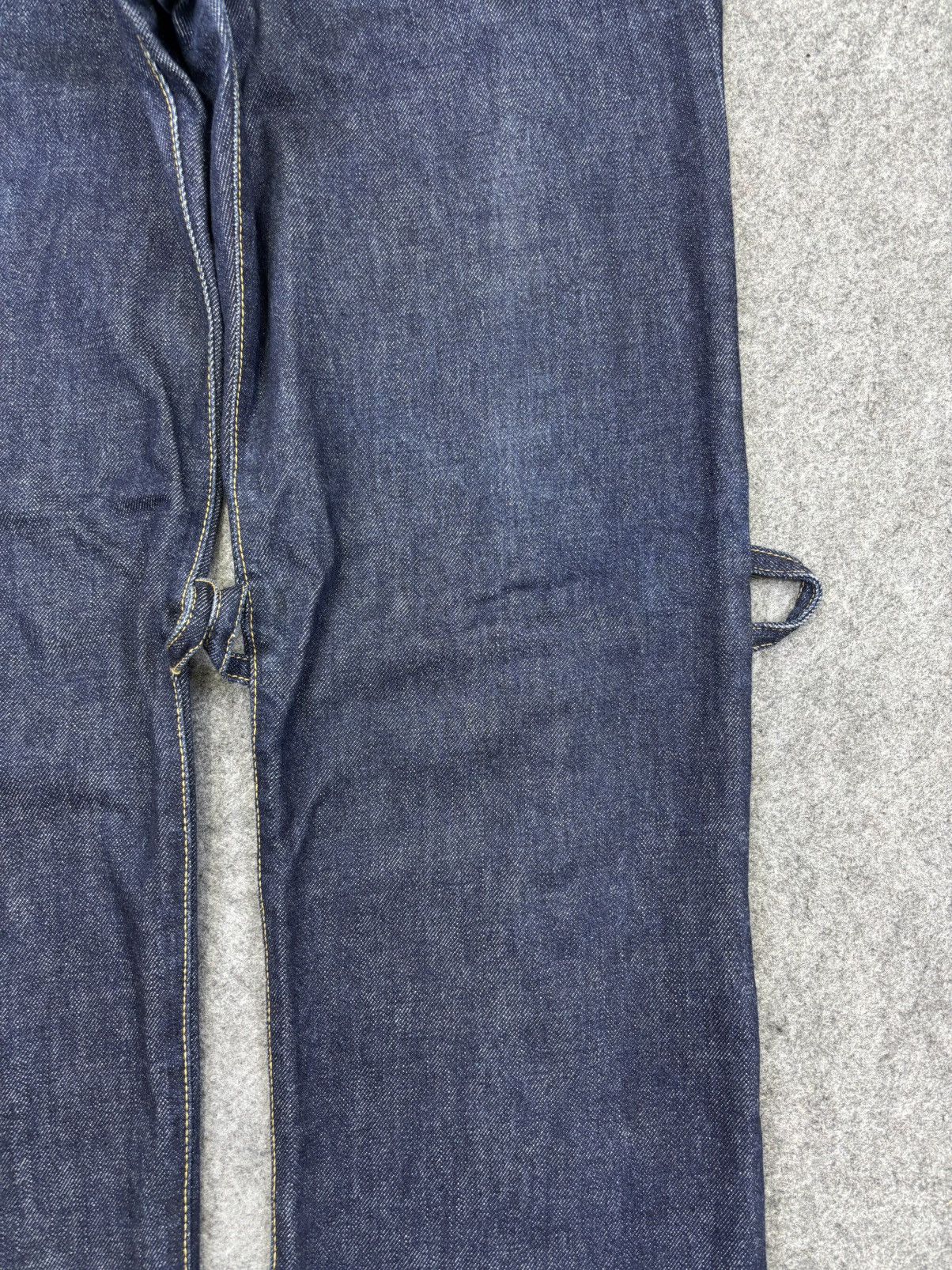 Japanese Brand 💥VERY RARE💥Lowrider Japan Selvedge Zipper Denim F698 Size US 31 - 5 Thumbnail