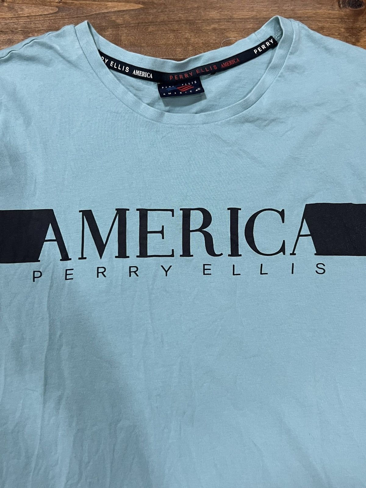 Perry Ellis × Vintage Vintage Rare Perry Ellis Shirt Size US L / EU 52-54 / 3 - 4 Thumbnail
