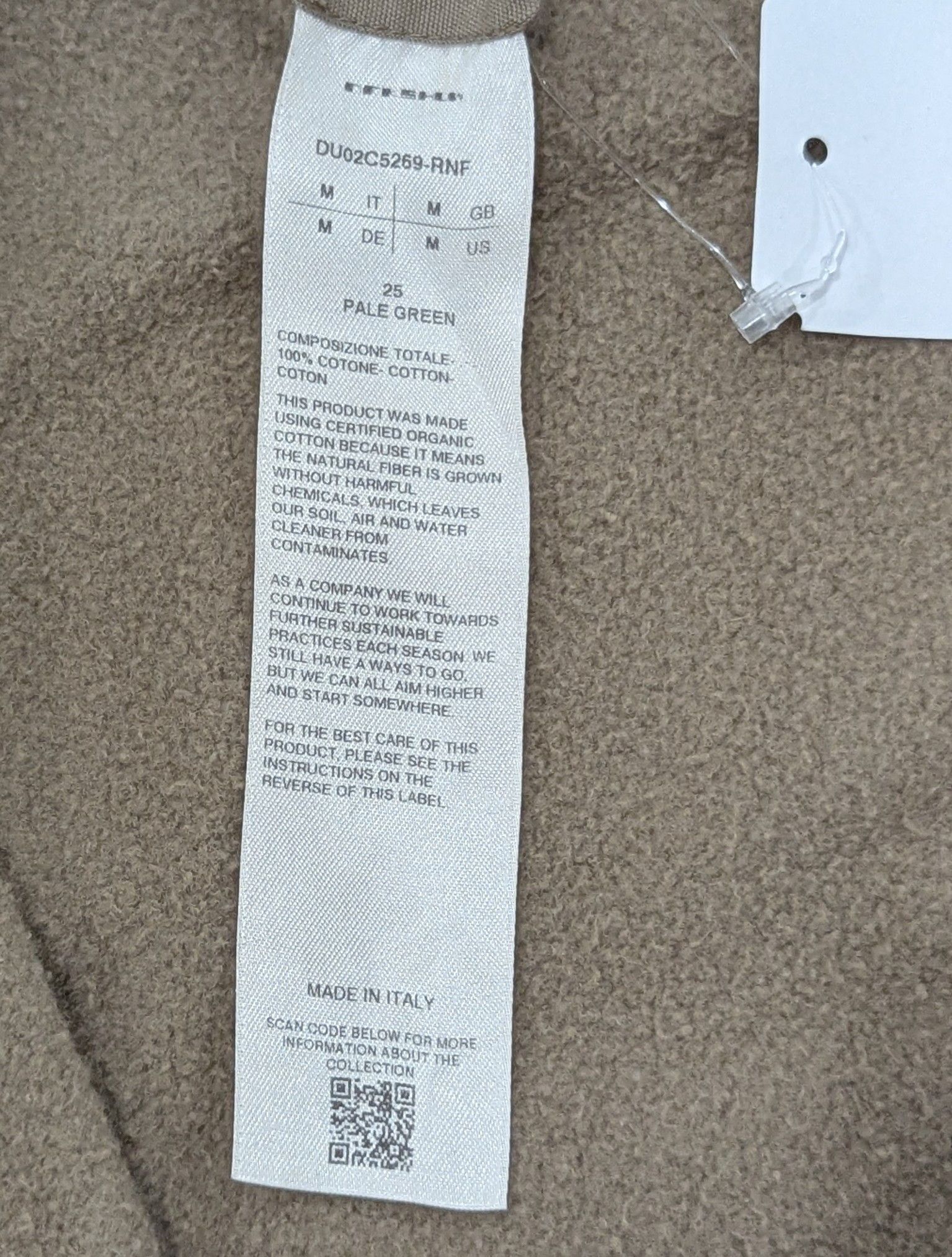 Rick Owens DRKSHDW RICK OWENS "Hustler" LS T-Shirt Pale Green M Size US M / EU 48-50 / 2 - 6 Thumbnail