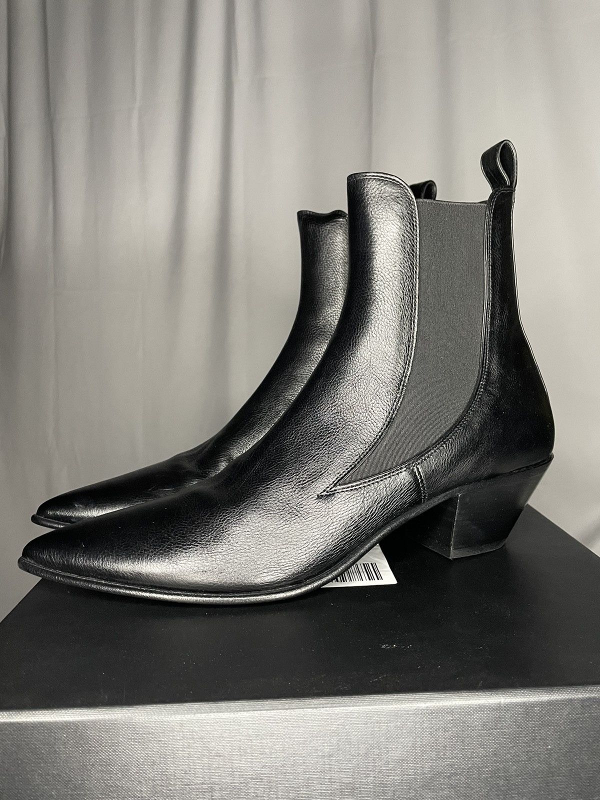 Saint Laurent Paris Saint Laurent Ellis 50 Banana Leather Boots