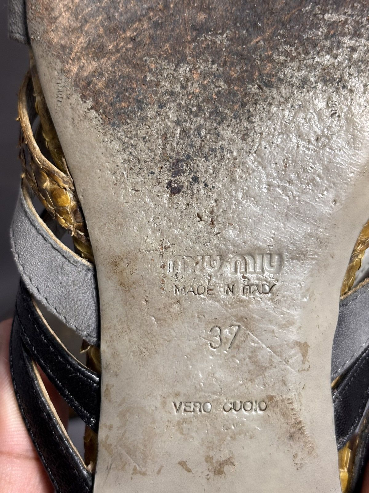 Miu Miu Miu Miu S/S 2008 Sandal Flats Size US 7 / IT 37 - 6 Thumbnail