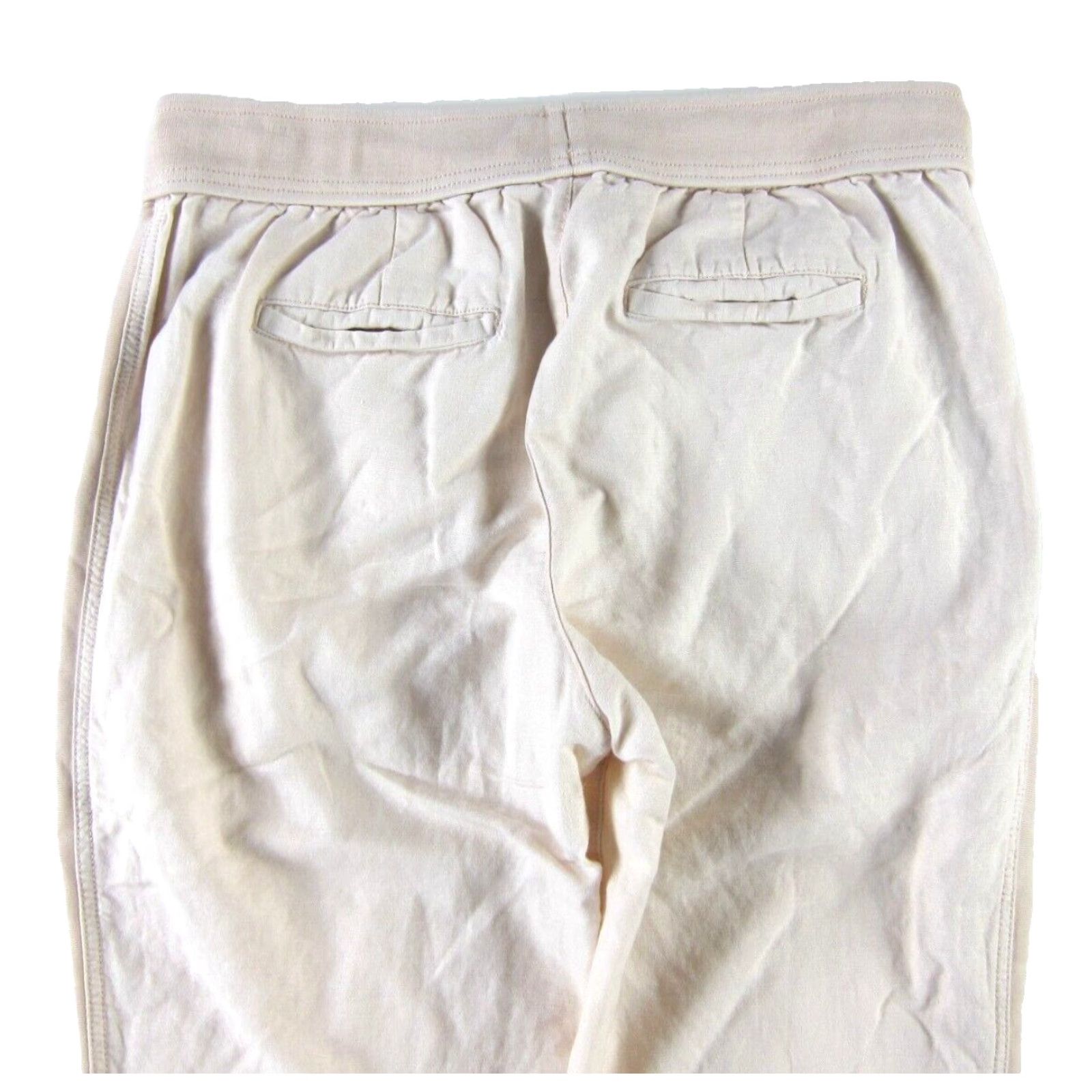 Gap GAP Linen Soft Pink Pocket Wide Leg Jogger Sweat Pant Woman Large Size 36" / US 14 / IT 50 - 5 Thumbnail